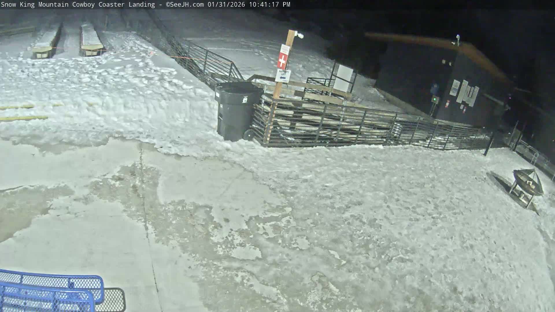 Jackson, Snow King Mountain Cowboy Coaster & Alpine Slide Live Cam - Jackson, Teton, Wyoming, USA