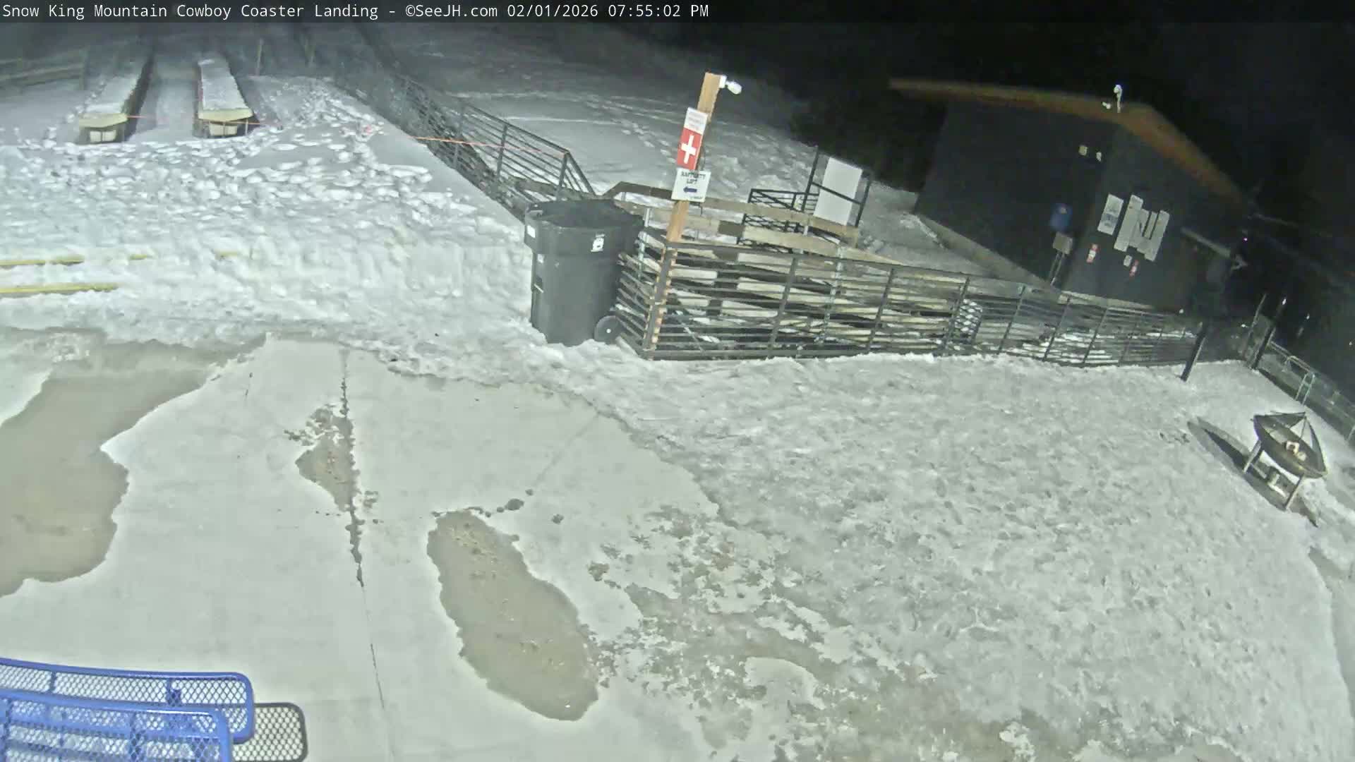 Jackson, Snow King Mountain Cowboy Coaster & Alpine Slide Live Cam - Jackson, Teton, Wyoming, USA