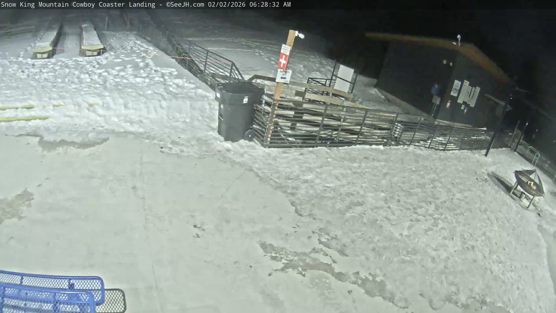 Jackson, Snow King Mountain Cowboy Coaster & Alpine Slide Live Cam - Jackson, Teton, Wyoming, USA