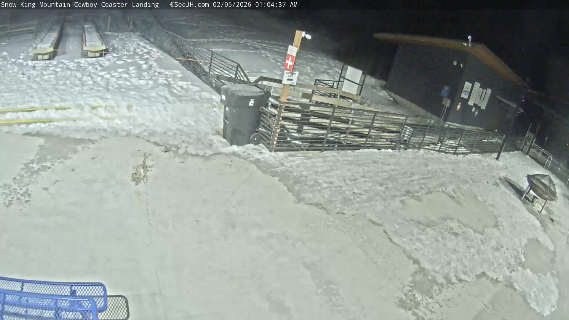 Jackson, Snow King Mountain Cowboy Coaster & Alpine Slide Live Cam - Jackson, Teton, Wyoming, USA