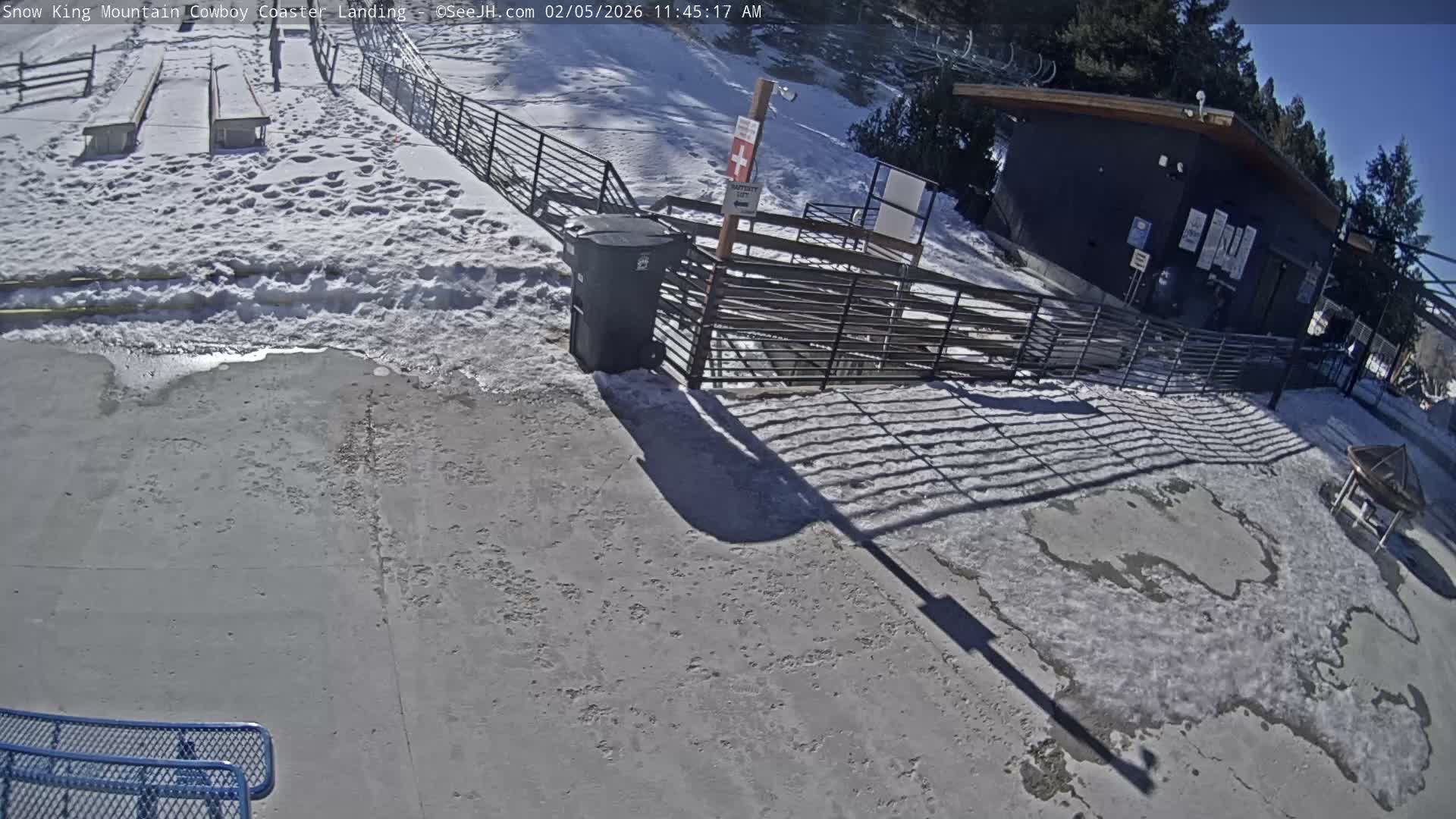 Jackson, Snow King Mountain Cowboy Coaster & Alpine Slide Live Cam - Jackson, Teton, Wyoming, USA