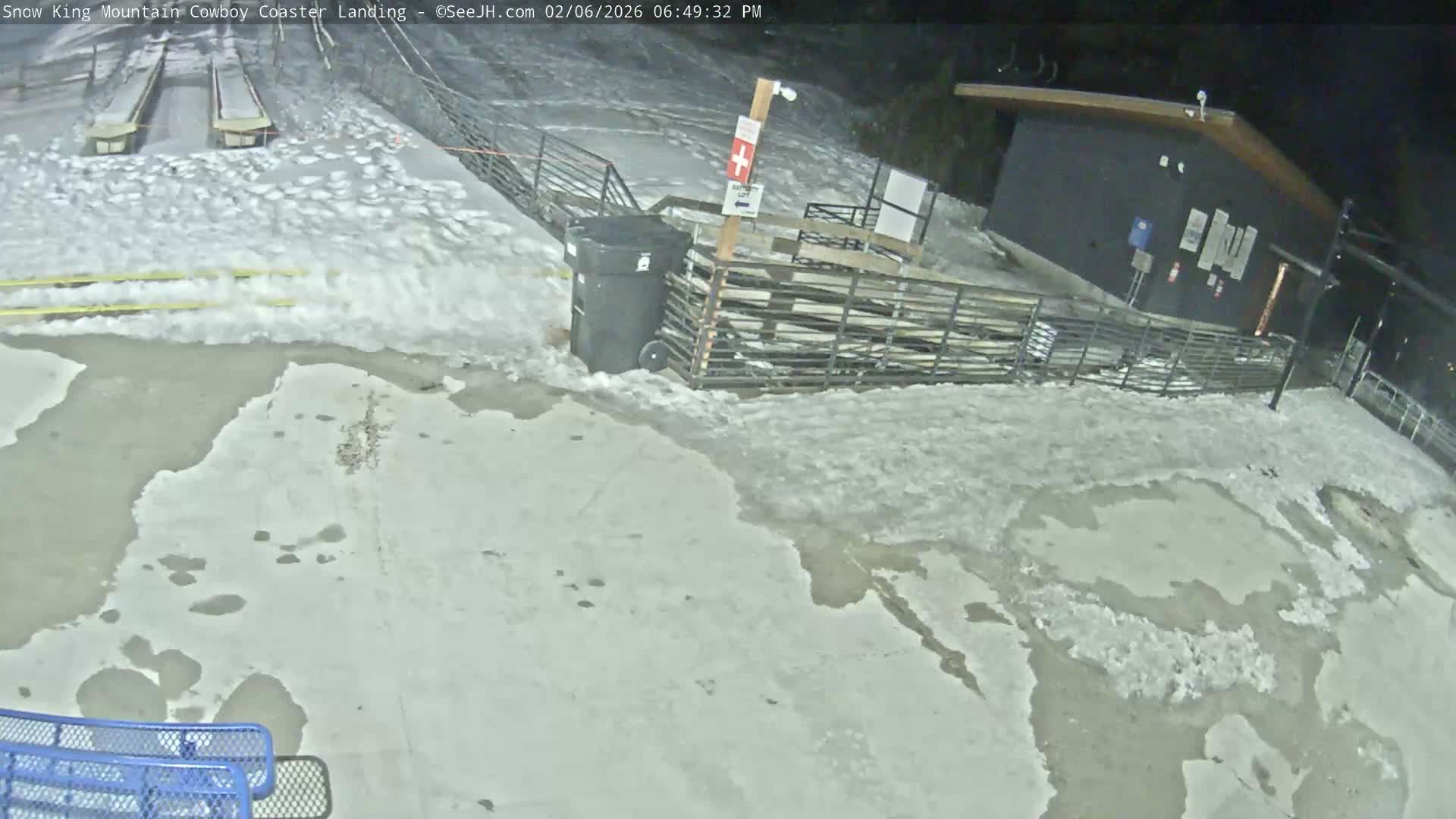 Jackson, Snow King Mountain Cowboy Coaster & Alpine Slide Live Cam - Jackson, Teton, Wyoming, USA
