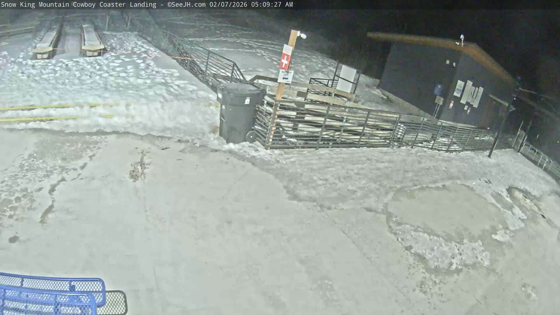 Jackson, Snow King Mountain Cowboy Coaster & Alpine Slide Live Cam - Jackson, Teton, Wyoming, USA