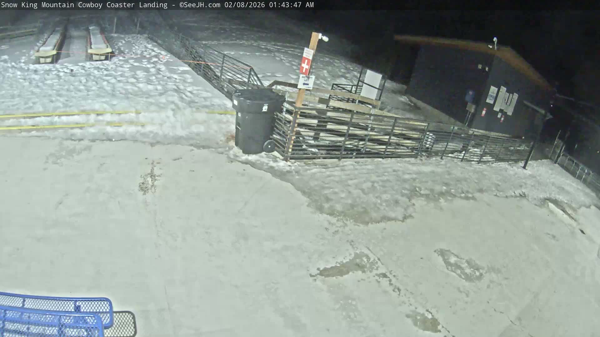 Jackson, Snow King Mountain Cowboy Coaster & Alpine Slide Live Cam - Jackson, Teton, Wyoming, USA