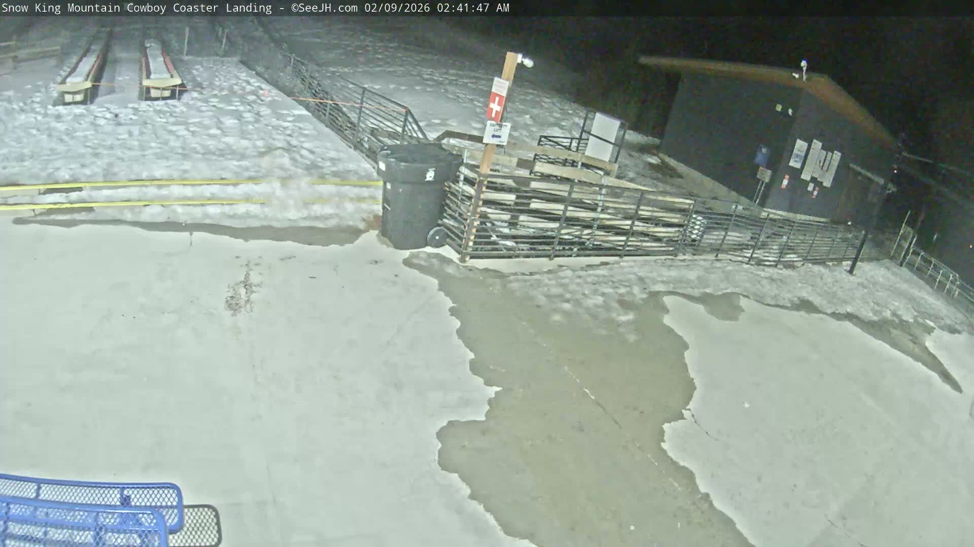 Jackson, Snow King Mountain Cowboy Coaster & Alpine Slide Live Cam - Jackson, Teton, Wyoming, USA