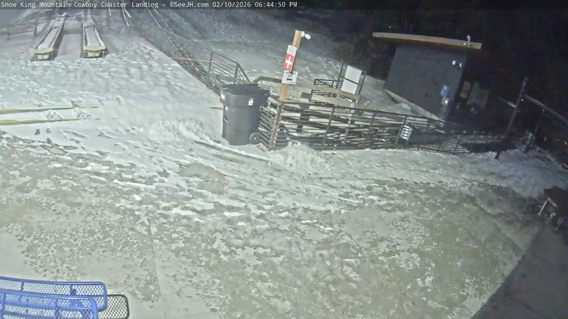 Jackson, Snow King Mountain Cowboy Coaster & Alpine Slide Live Cam - Jackson, Teton, Wyoming, USA