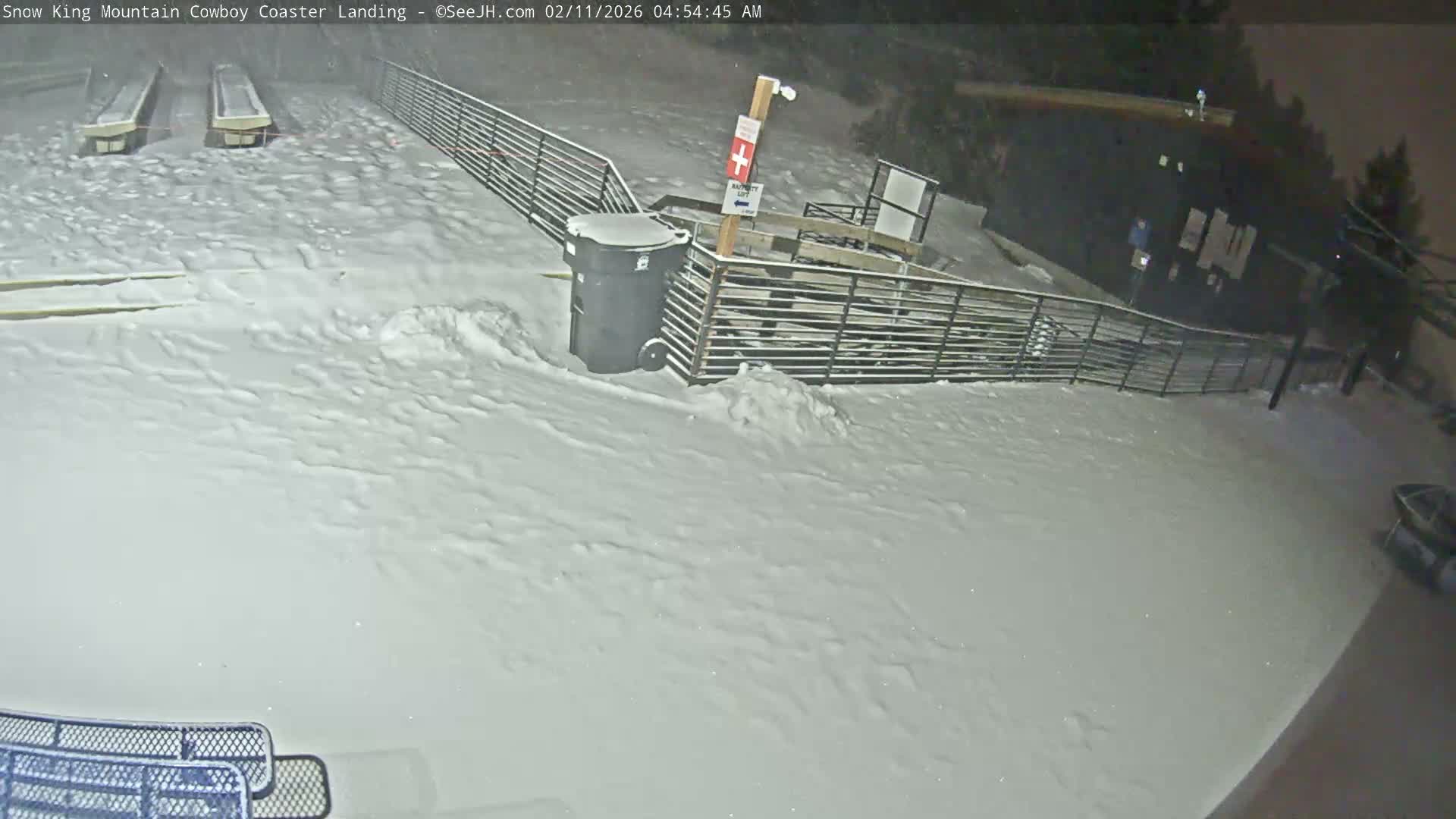 Jackson, Snow King Mountain Cowboy Coaster & Alpine Slide Live Cam - Jackson, Teton, Wyoming, USA