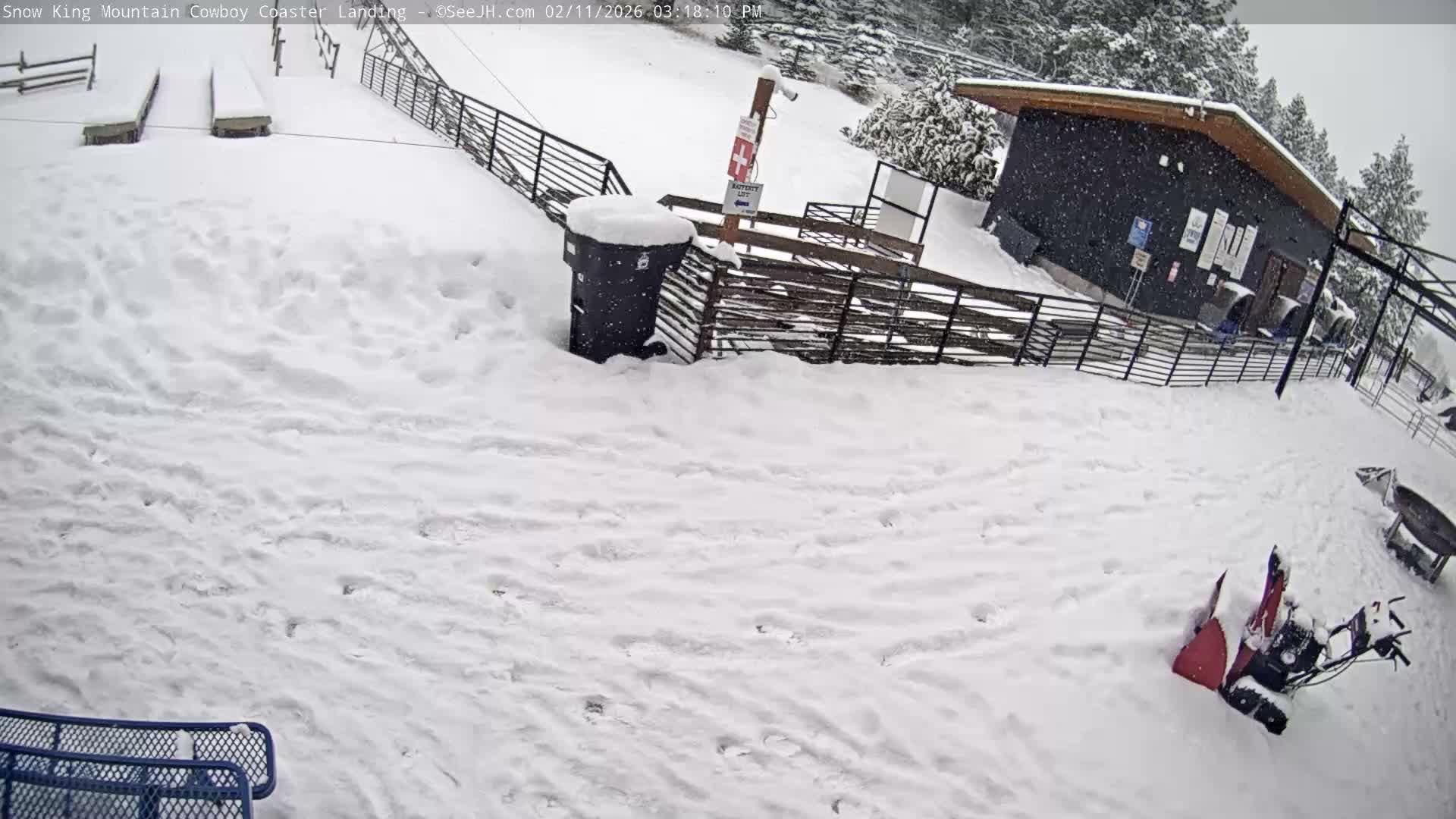 Jackson, Snow King Mountain Cowboy Coaster & Alpine Slide Live Cam - Jackson, Teton, Wyoming, USA