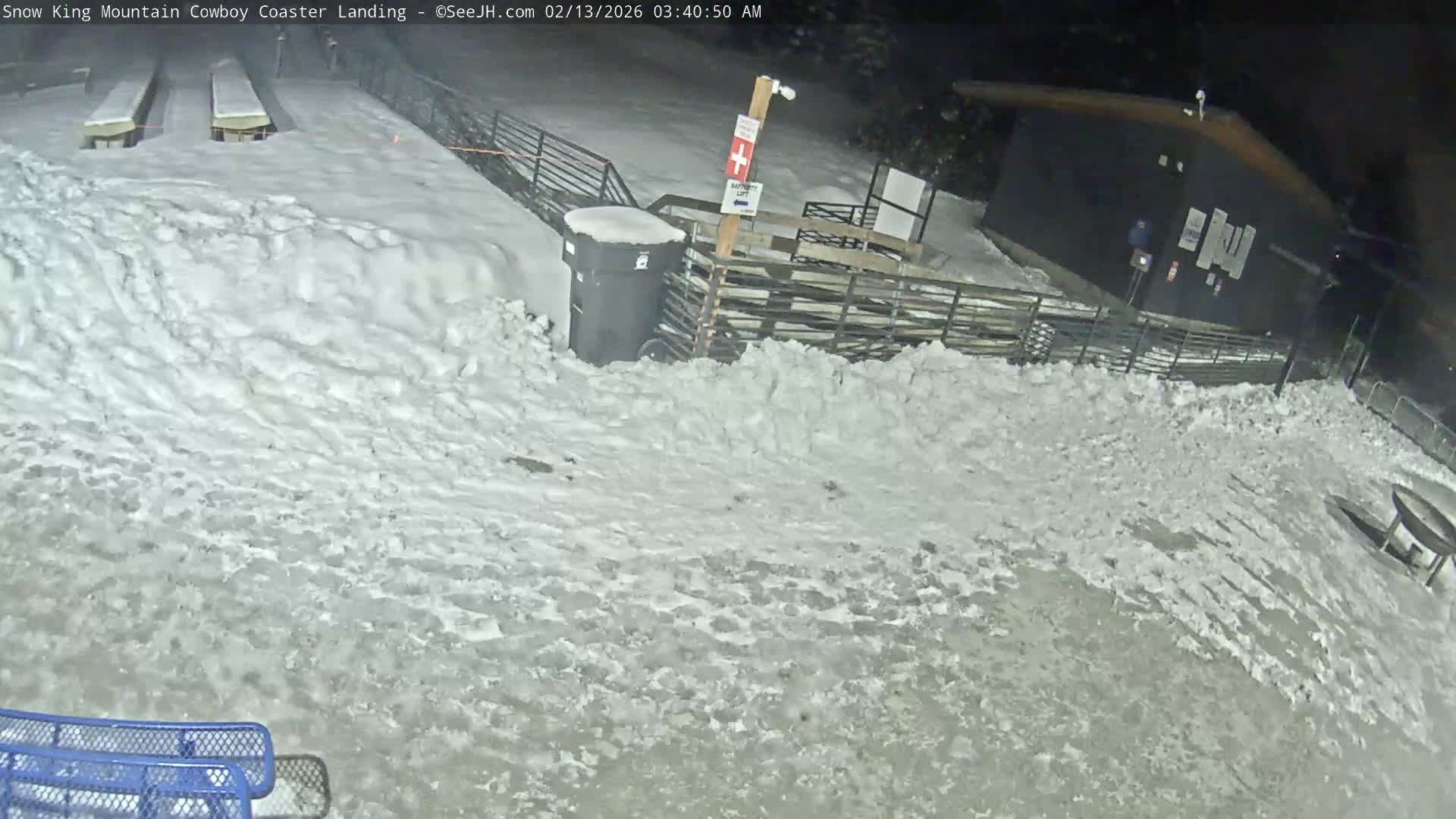 Jackson, Snow King Mountain Cowboy Coaster & Alpine Slide Live Cam - Jackson, Teton, Wyoming, USA