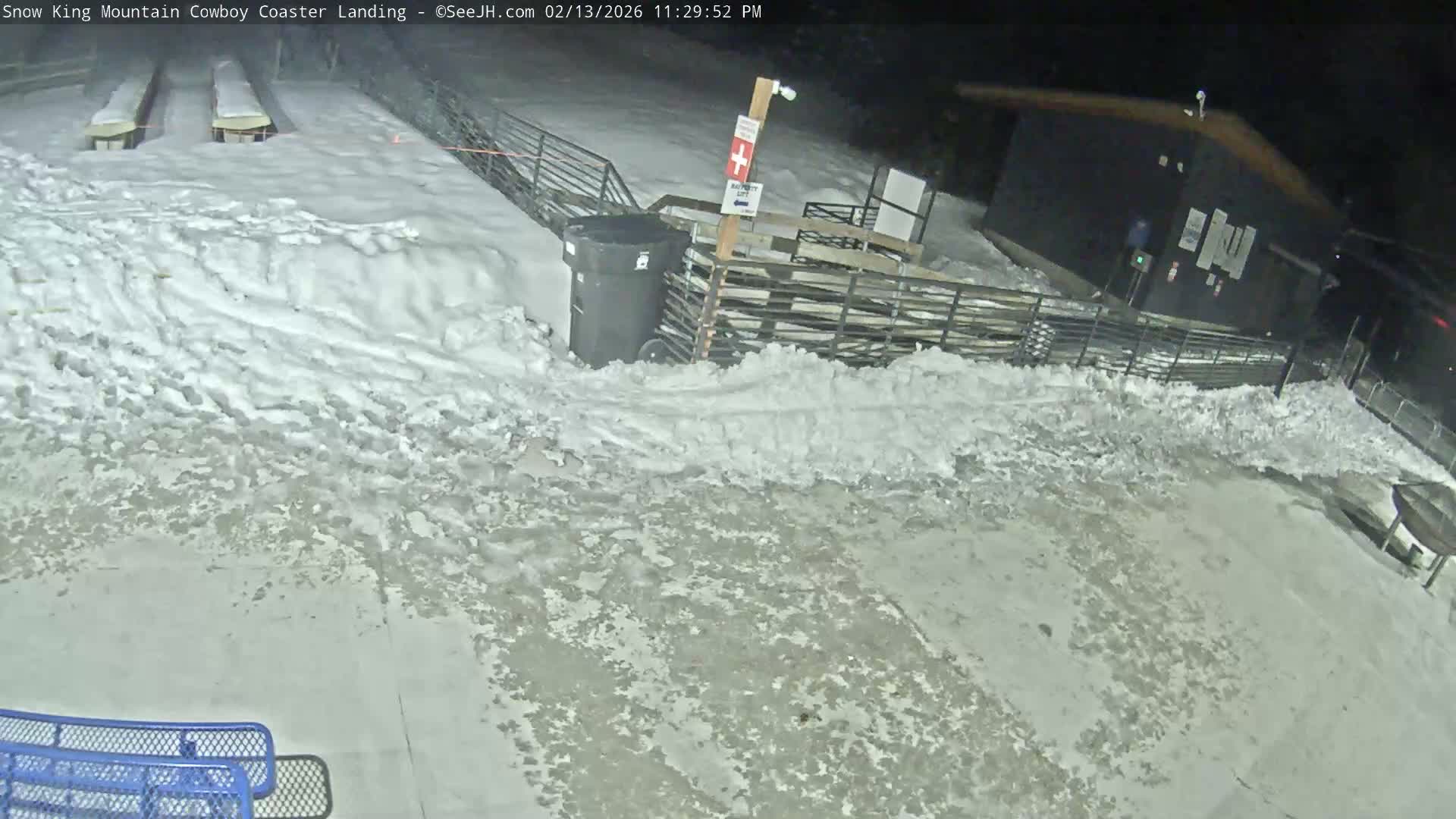 Jackson, Snow King Mountain Cowboy Coaster & Alpine Slide Live Cam - Jackson, Teton, Wyoming, USA