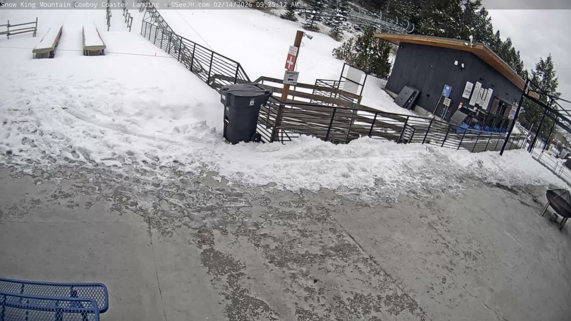 Jackson, Snow King Mountain Cowboy Coaster & Alpine Slide Live Cam - Jackson, Teton, Wyoming, USA
