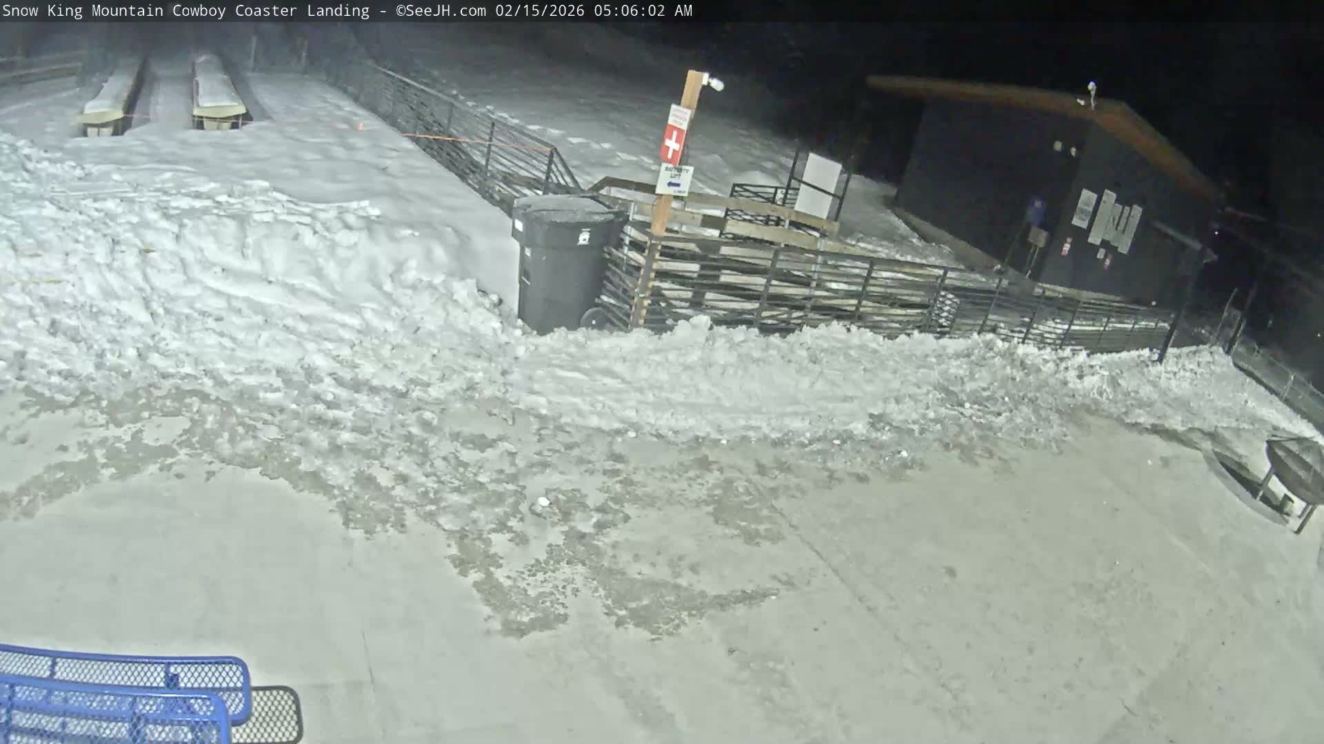 Jackson, Snow King Mountain Cowboy Coaster & Alpine Slide Live Cam - Jackson, Teton, Wyoming, USA