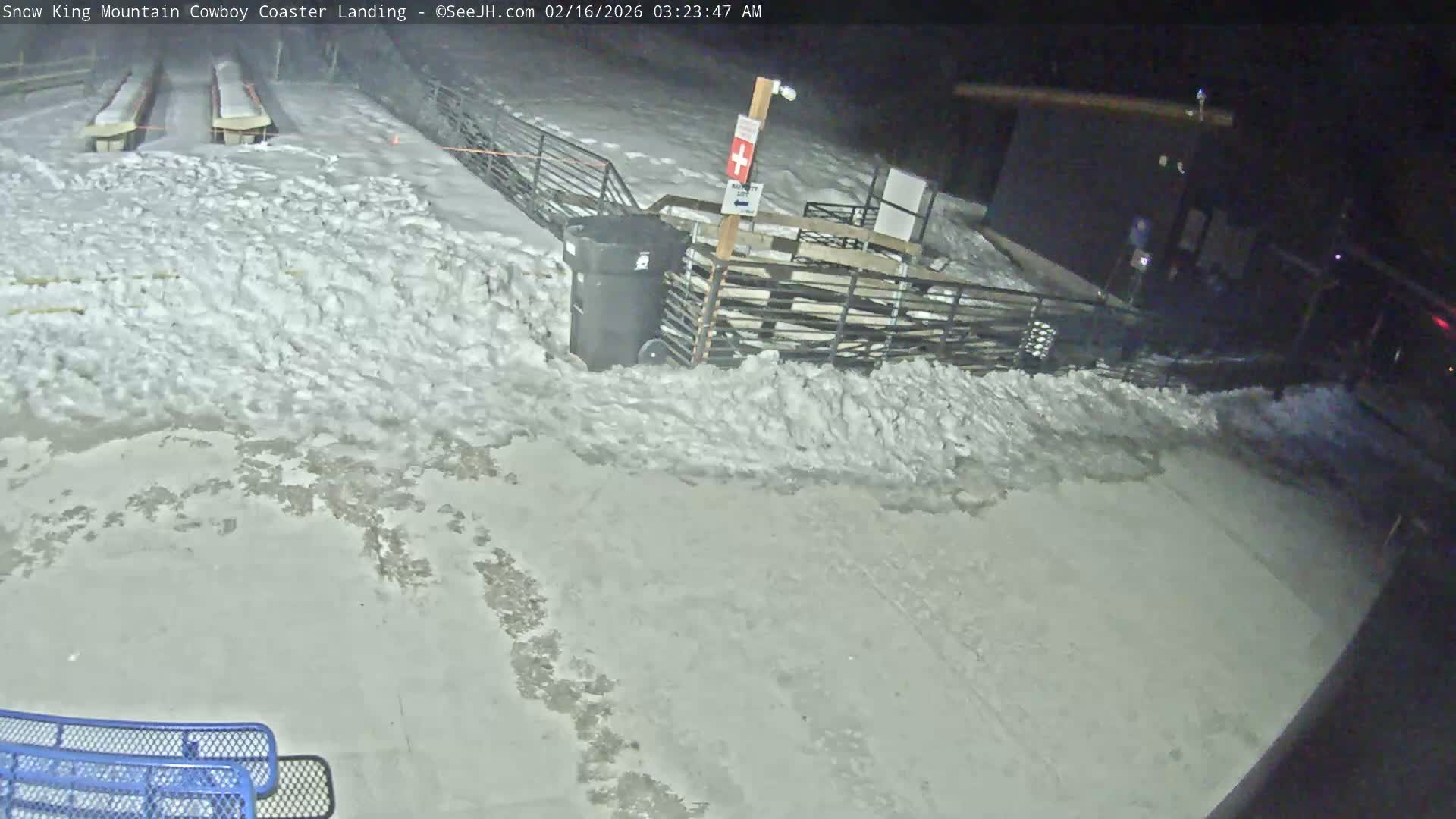 Jackson, Snow King Mountain Cowboy Coaster & Alpine Slide Live Cam - Jackson, Teton, Wyoming, USA