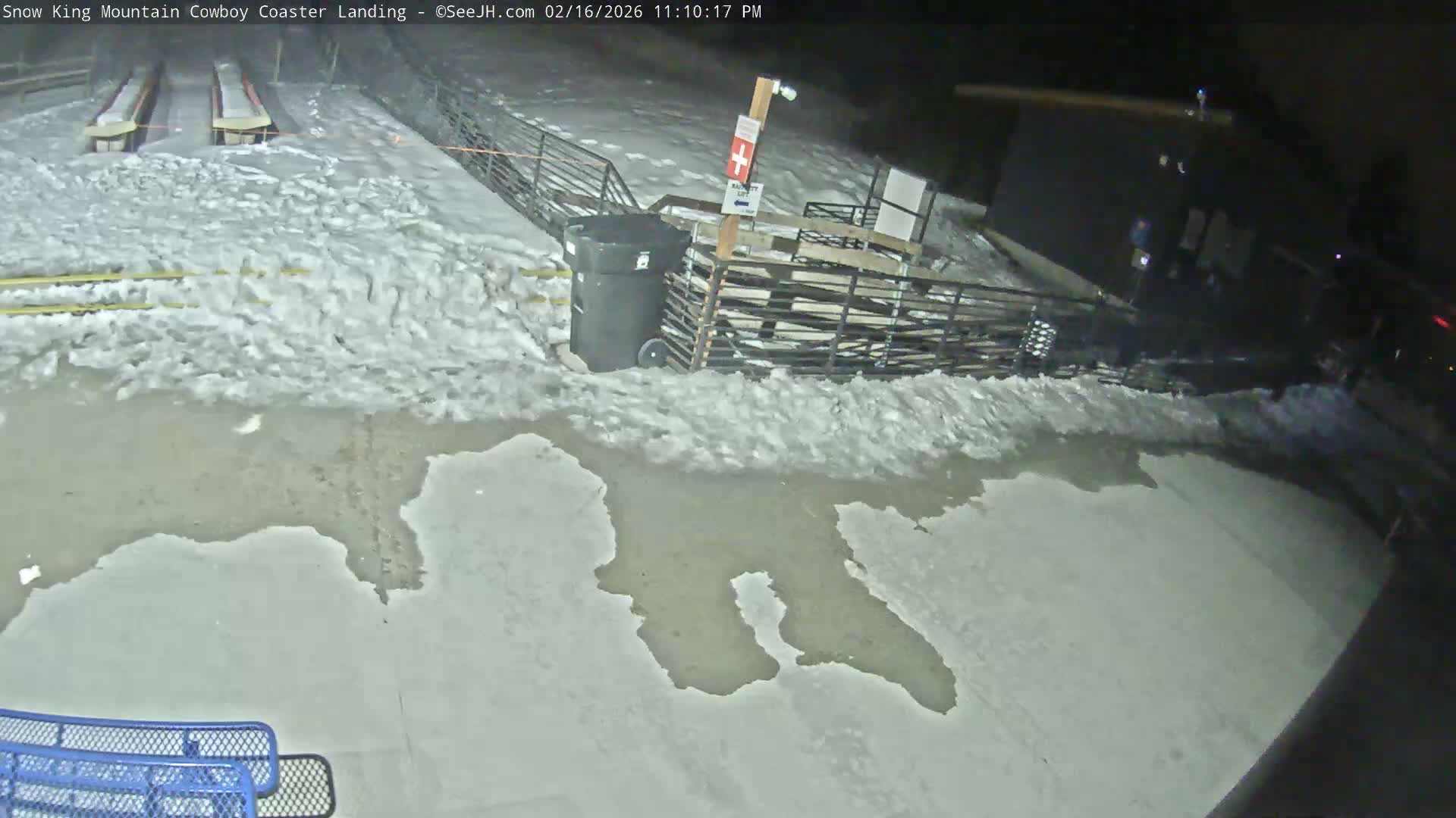 Jackson, Snow King Mountain Cowboy Coaster & Alpine Slide Live Cam - Jackson, Teton, Wyoming, USA