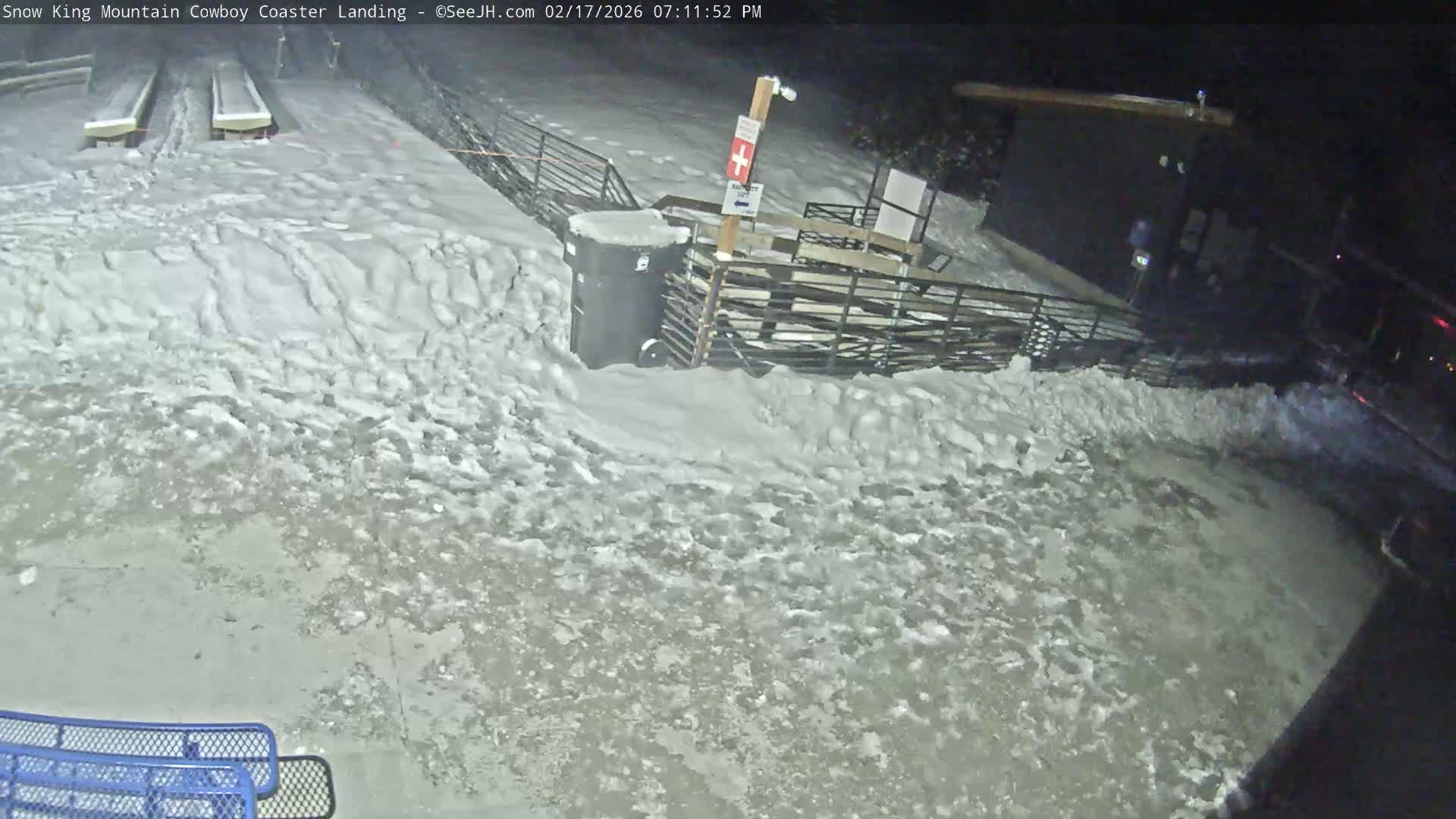 Jackson, Snow King Mountain Cowboy Coaster & Alpine Slide Live Cam - Jackson, Teton, Wyoming, USA