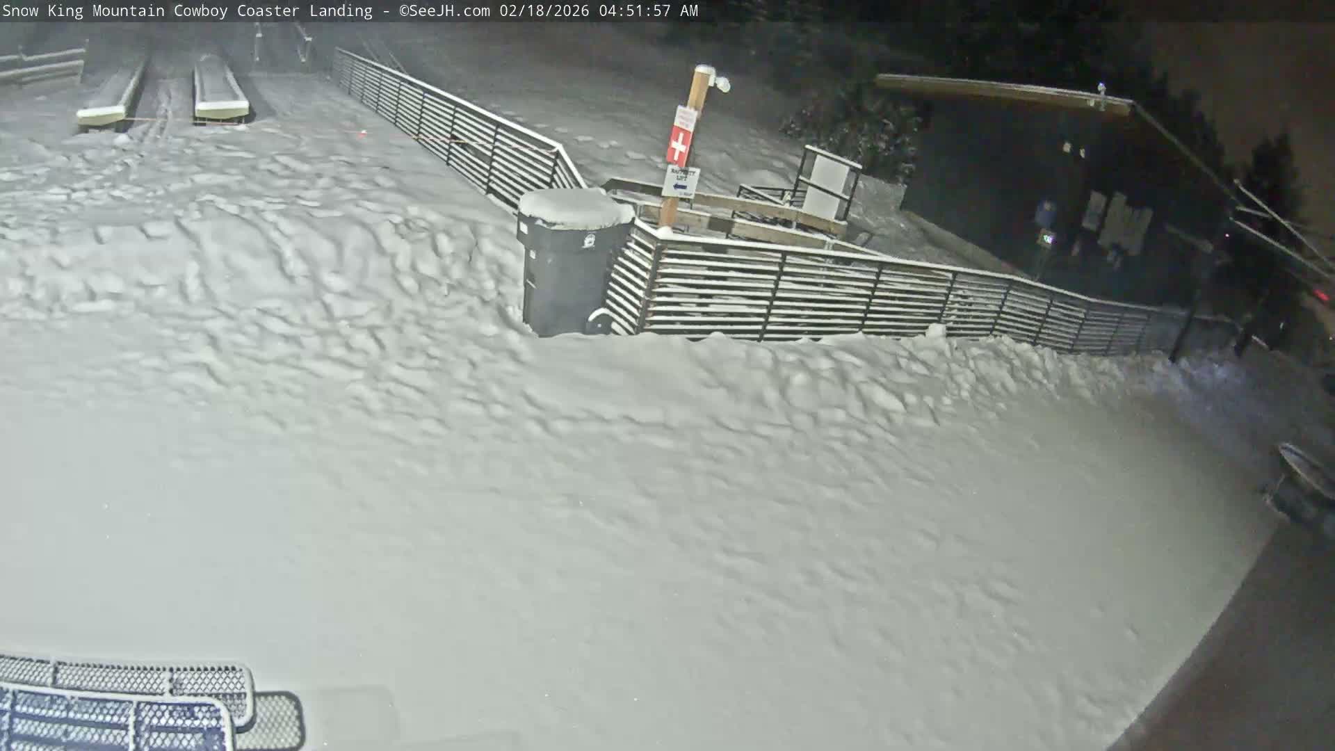 Jackson, Snow King Mountain Cowboy Coaster & Alpine Slide Live Cam - Jackson, Teton, Wyoming, USA