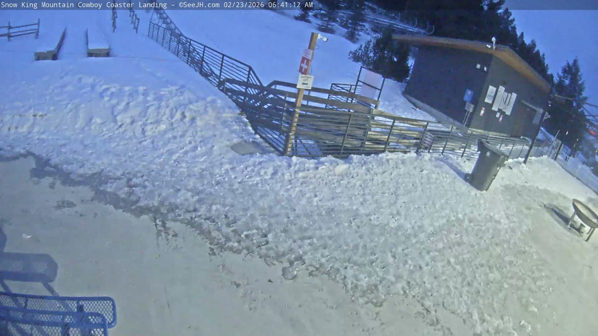 Jackson, Snow King Mountain Cowboy Coaster & Alpine Slide Live Cam - Jackson, Teton, Wyoming, USA