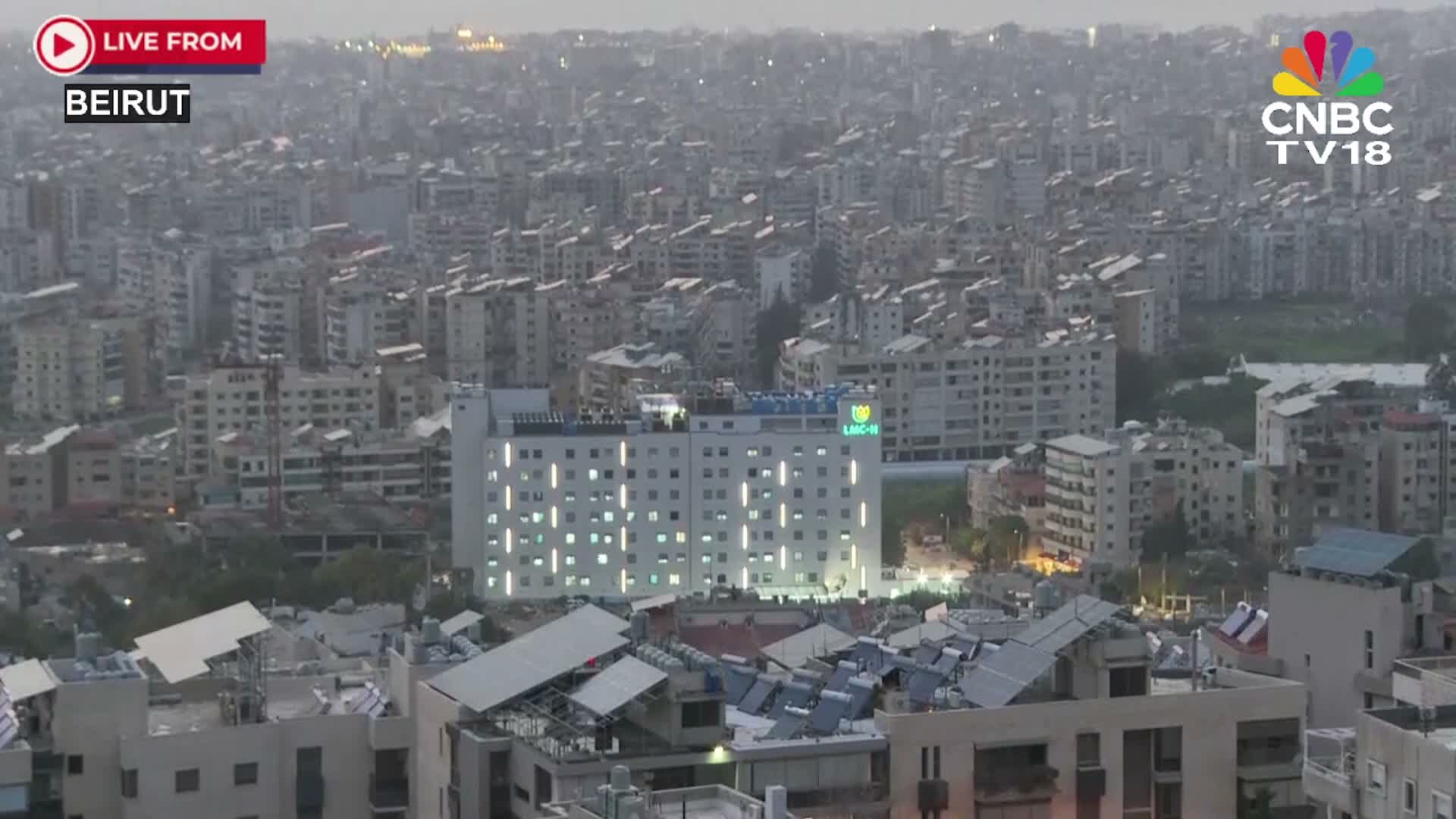 Mount Lebanon, ( جبل لبنان، أفق بعبدا، بيروت ) Baabda Skyline Beirut Live Cam - Kfarshima, Baabda, Caza de Baabda, Mount Lebanon, Lebanon