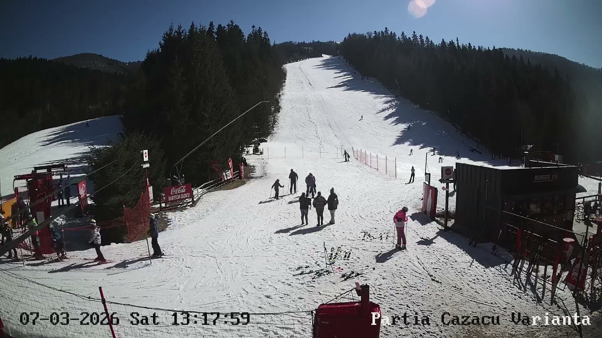 Prahova,  Azuga Ski Center Partia Cazacu Ski Slopes Azuga Live Cam - Azuga, Prahova, Romania