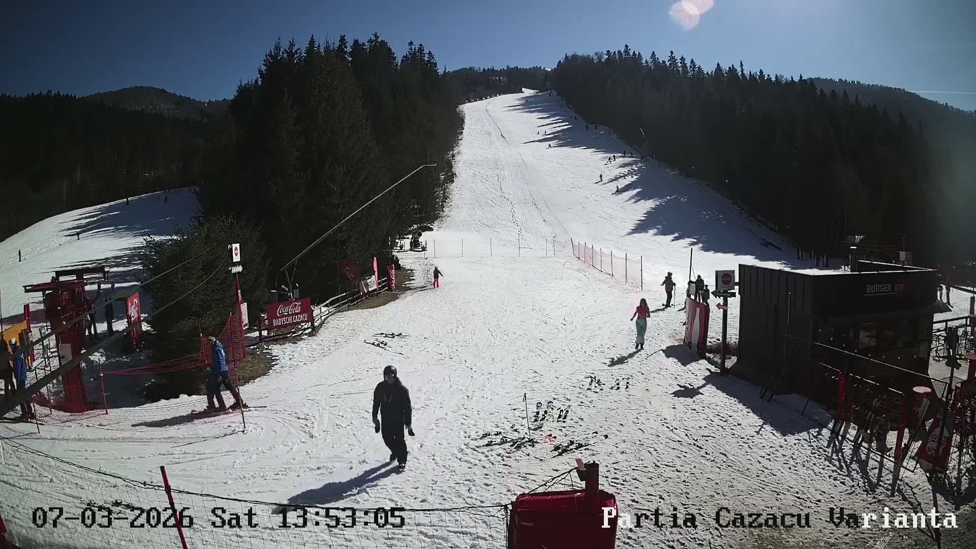 Prahova,  Azuga Ski Center Partia Cazacu Ski Slopes Azuga Live Cam - Azuga, Prahova, Romania