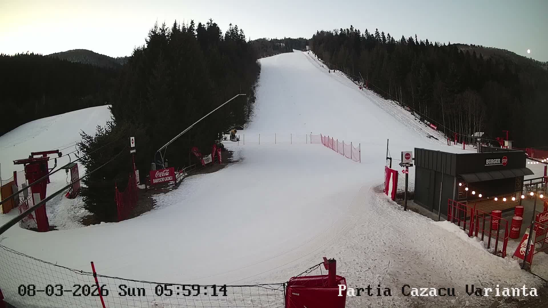 Prahova,  Azuga Ski Center Partia Cazacu Ski Slopes Azuga Live Cam - Azuga, Prahova, Romania