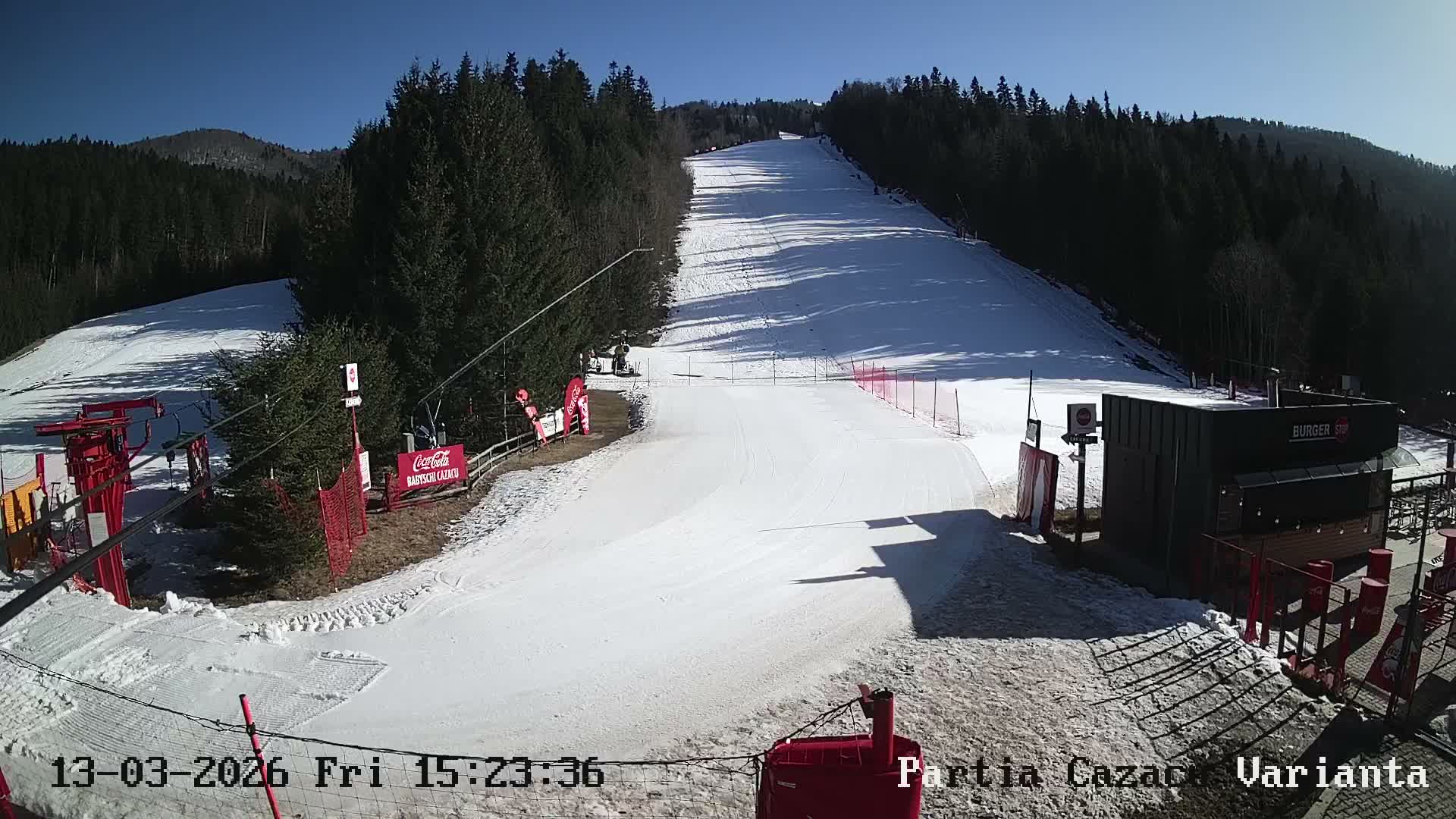 Prahova,  Azuga Ski Center Partia Cazacu Ski Slopes Azuga Live Cam - Azuga, Prahova, Romania
