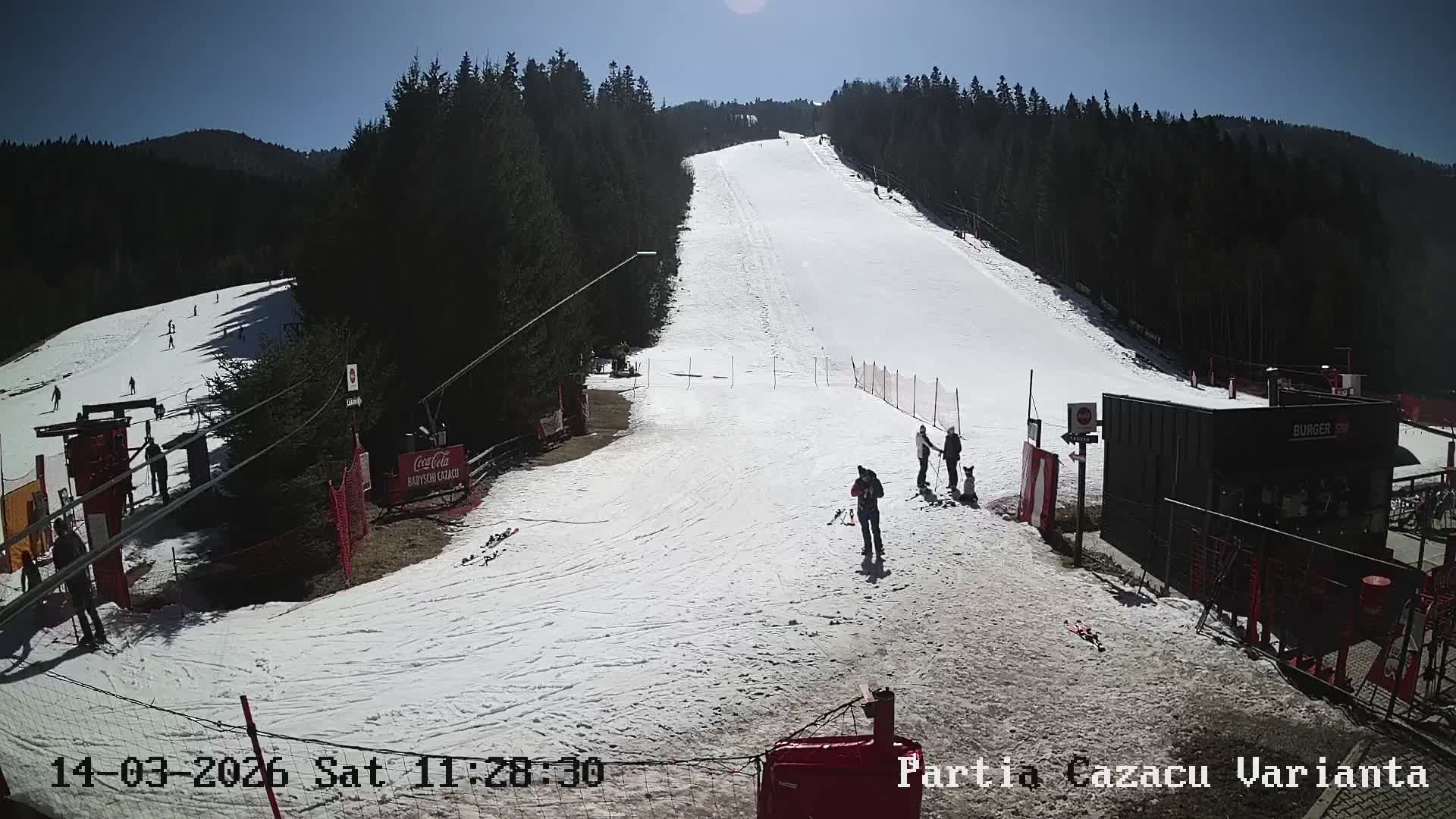 Prahova,  Azuga Ski Center Partia Cazacu Ski Slopes Azuga Live Cam - Azuga, Prahova, Romania