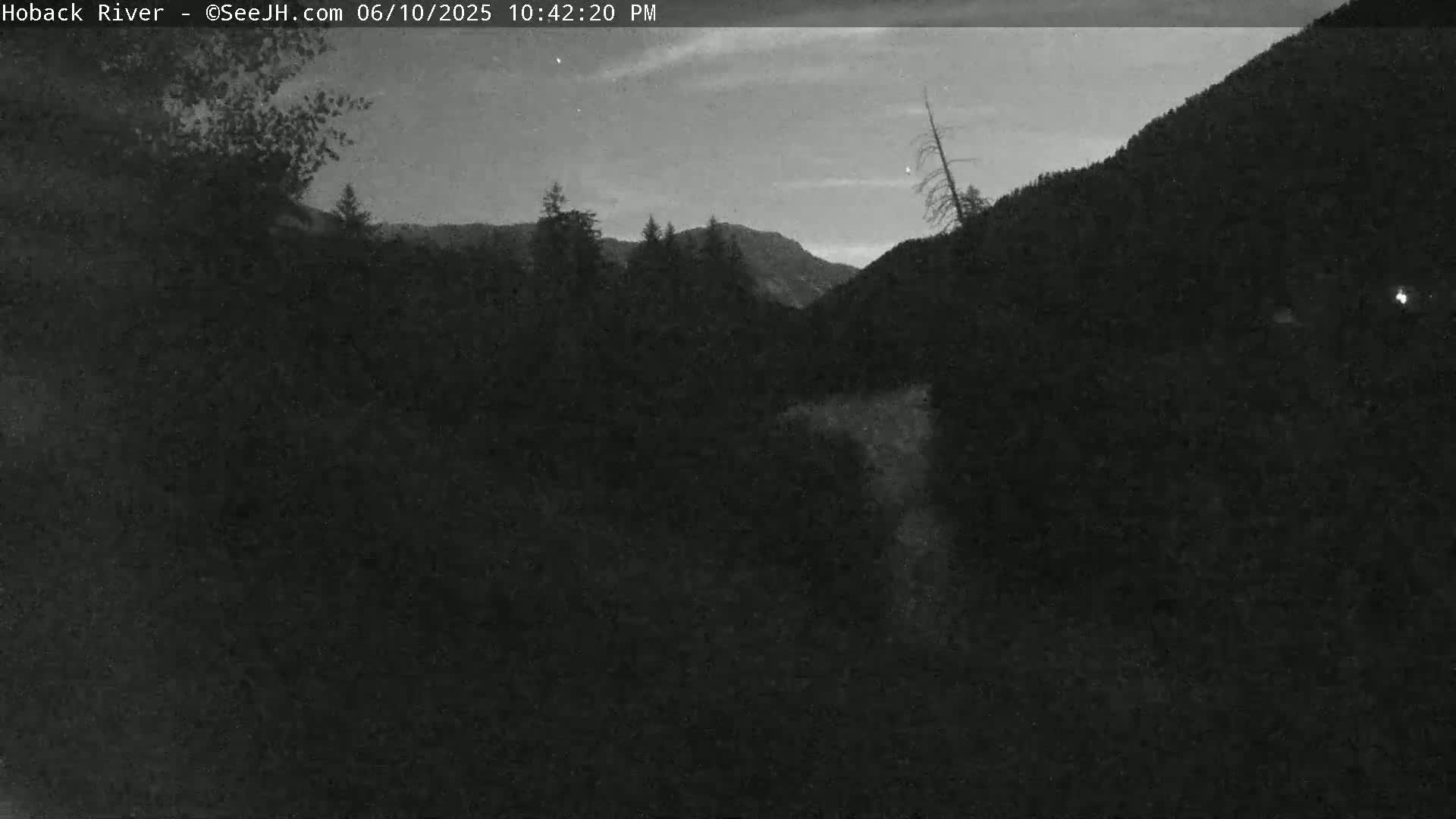 Hoback River  Live Cam  - Hoback, Teton, Wyoming, USA