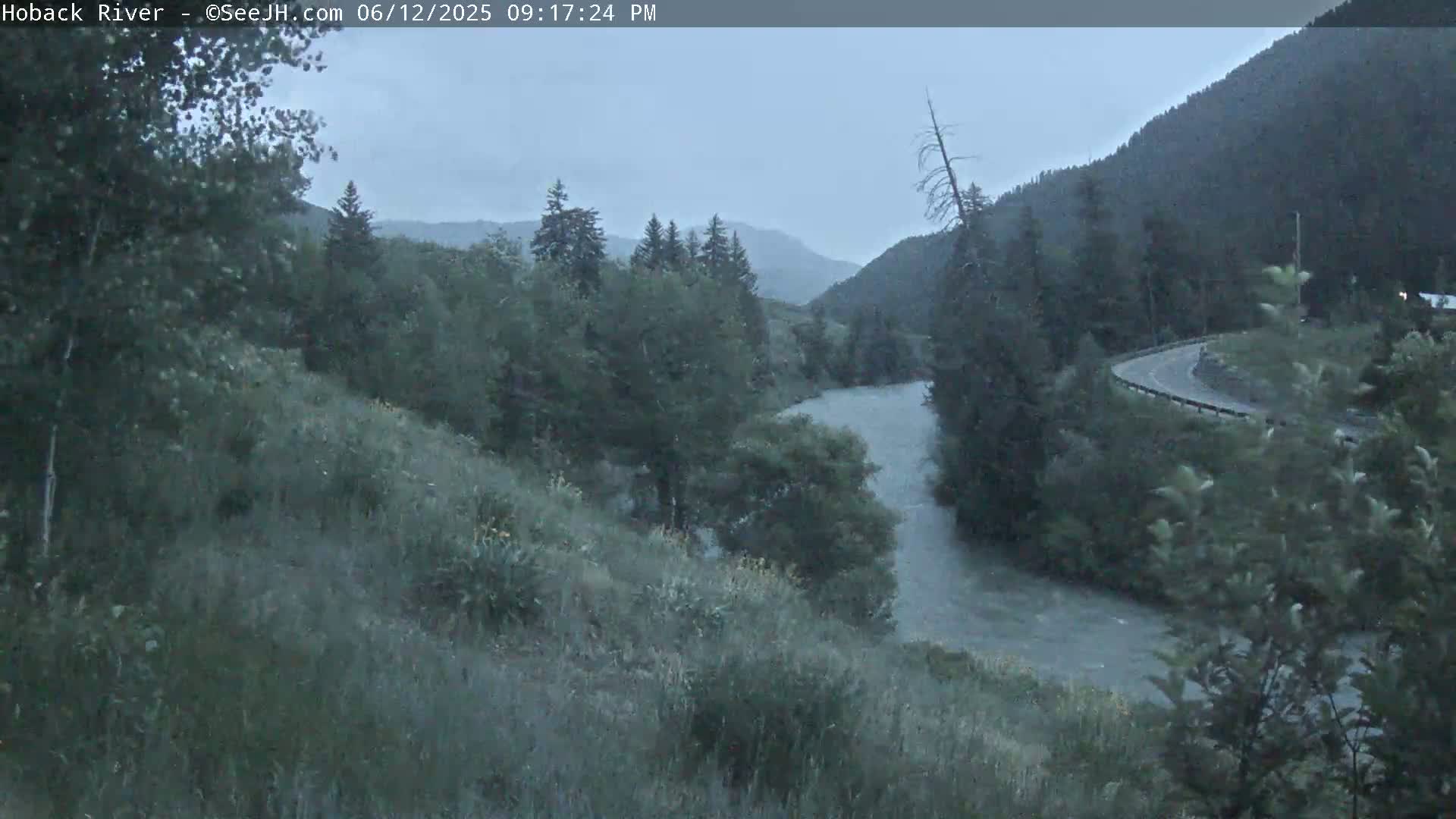 Hoback River  Live Cam  - Hoback, Teton, Wyoming, USA