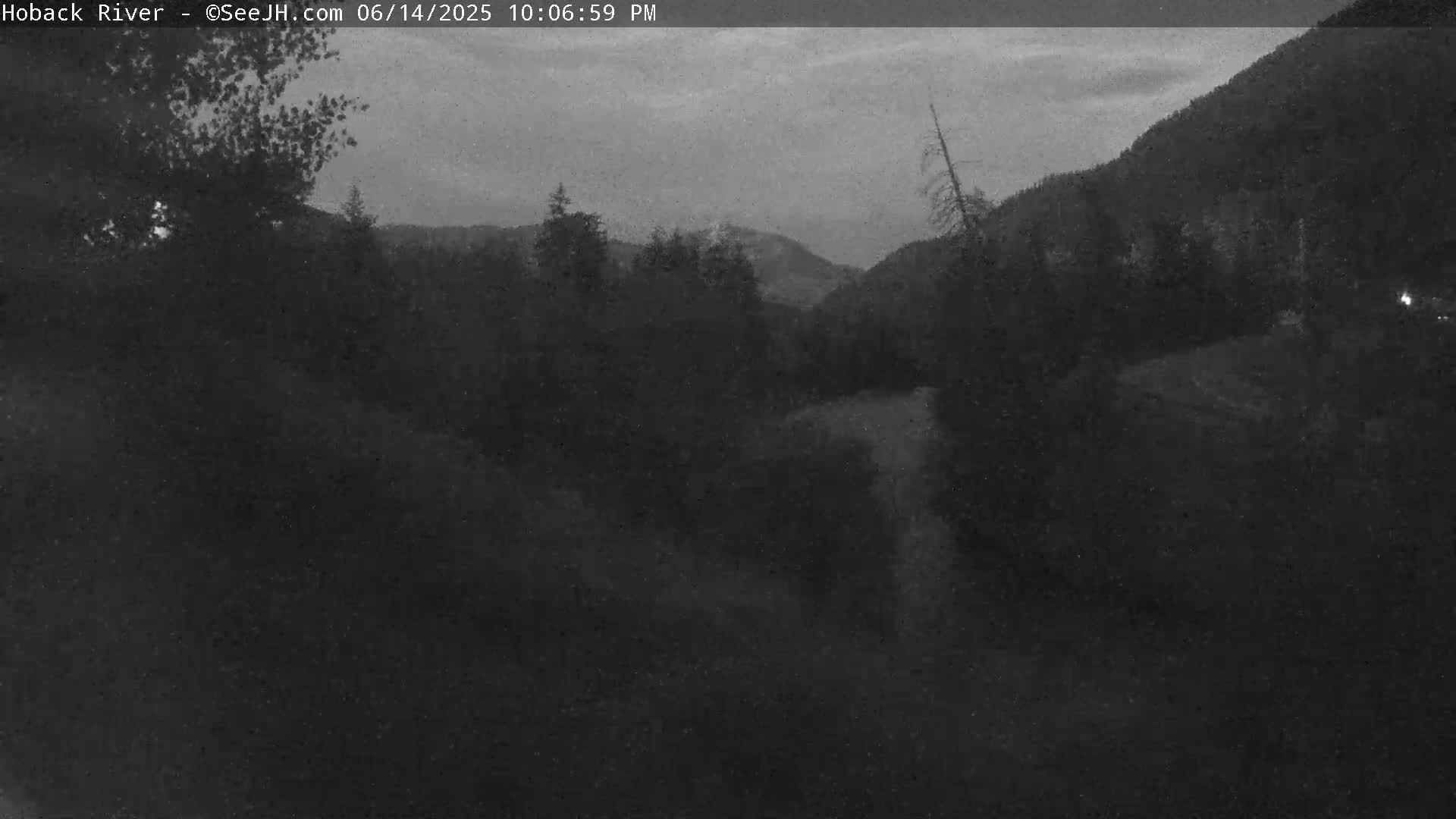 Hoback River  Live Cam  - Hoback, Teton, Wyoming, USA