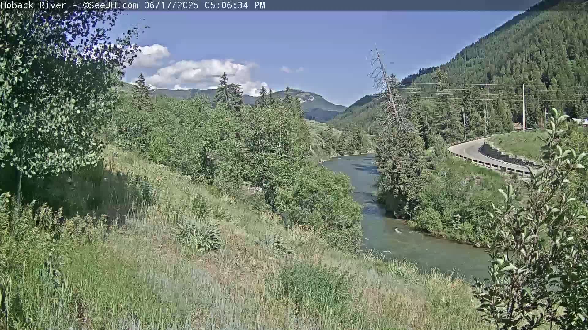 Hoback River  Live Cam  - Hoback, Teton, Wyoming, USA