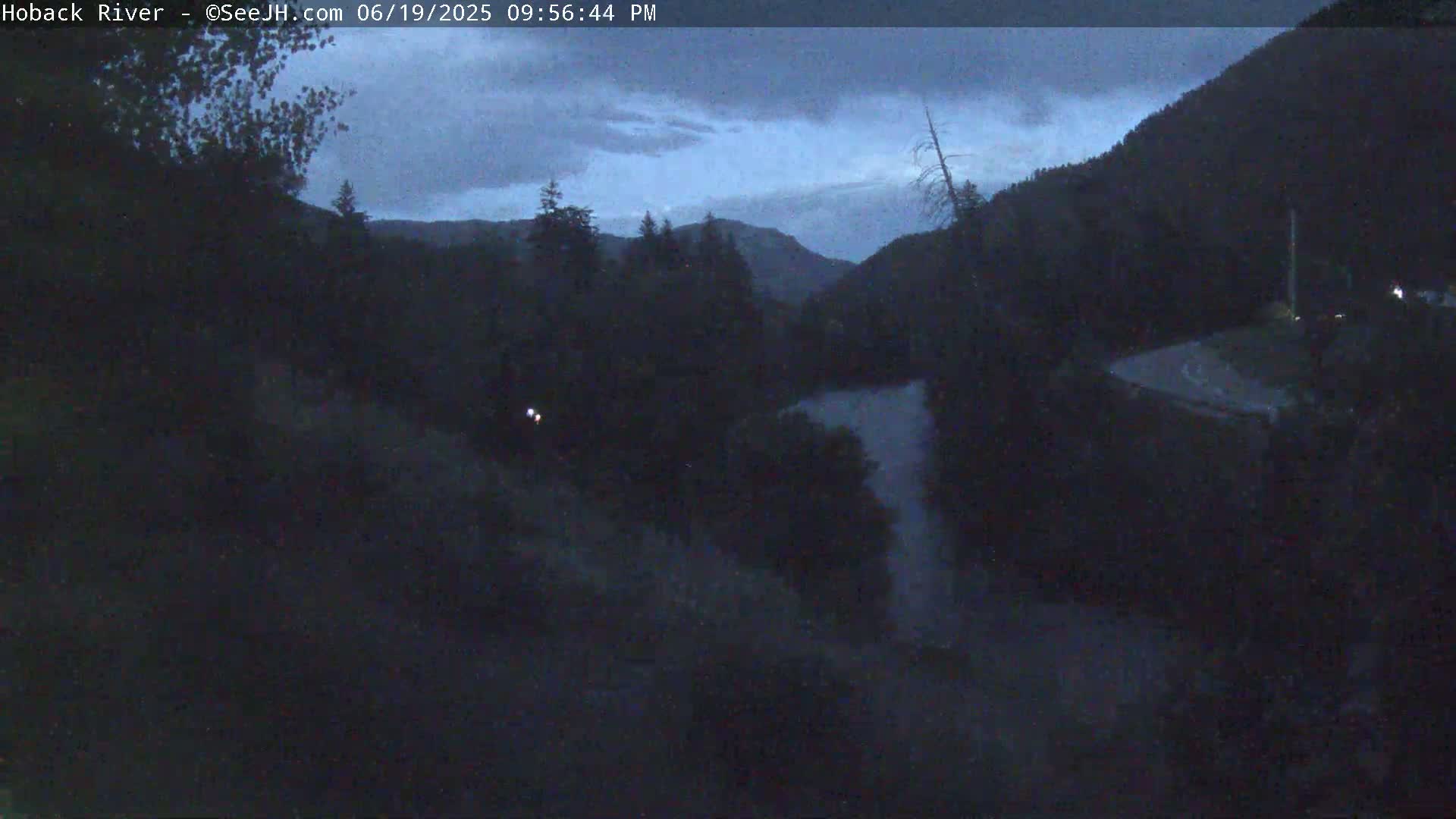 Hoback River  Live Cam  - Hoback, Teton, Wyoming, USA