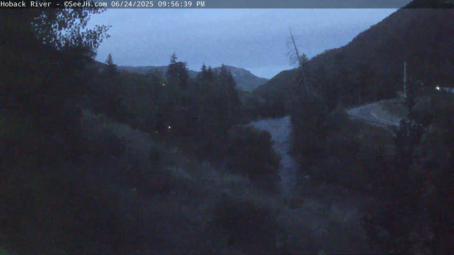 Hoback River  Live Cam  - Hoback, Teton, Wyoming, USA