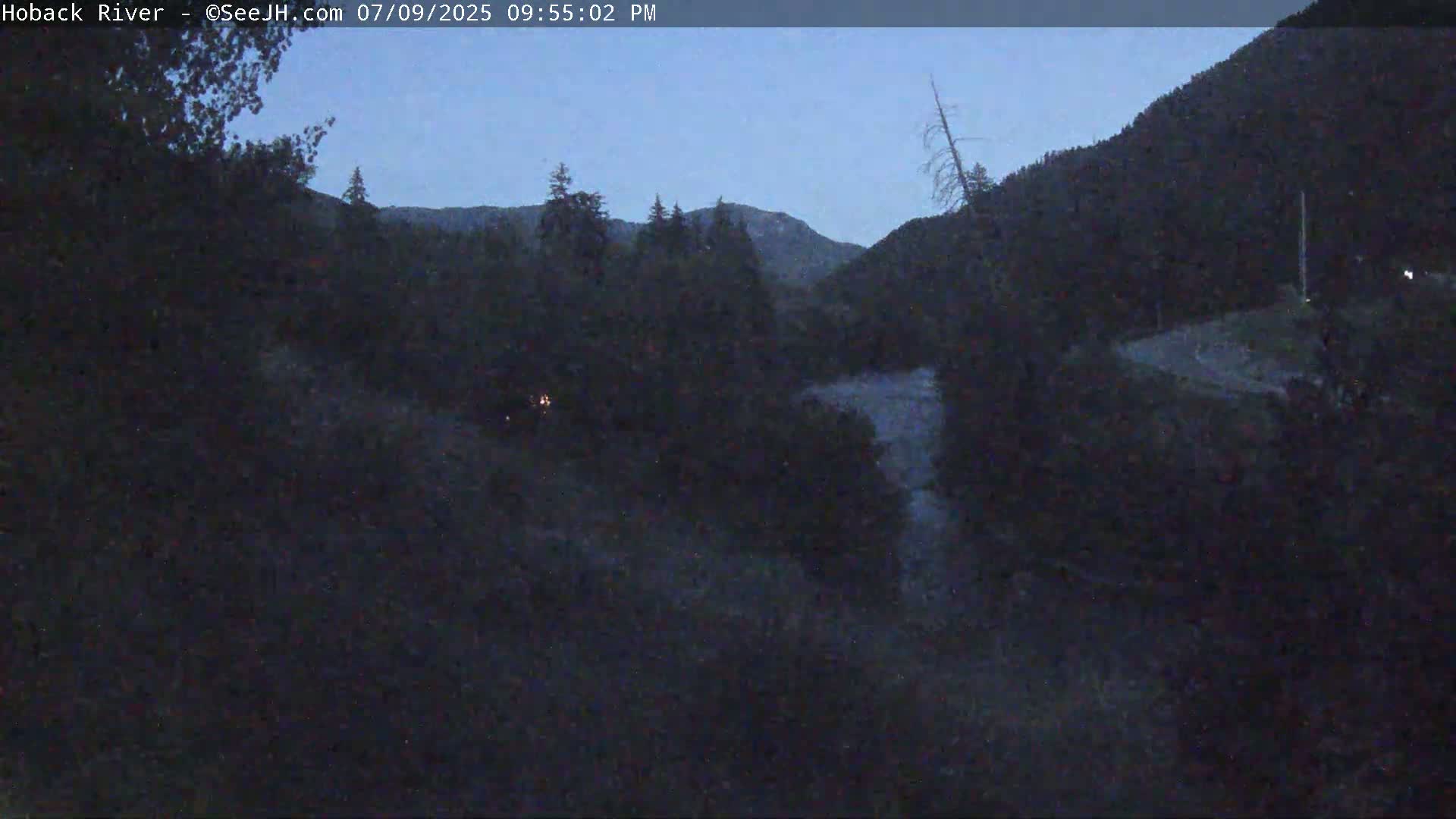 Hoback River  Live Cam  - Hoback, Teton, Wyoming, USA