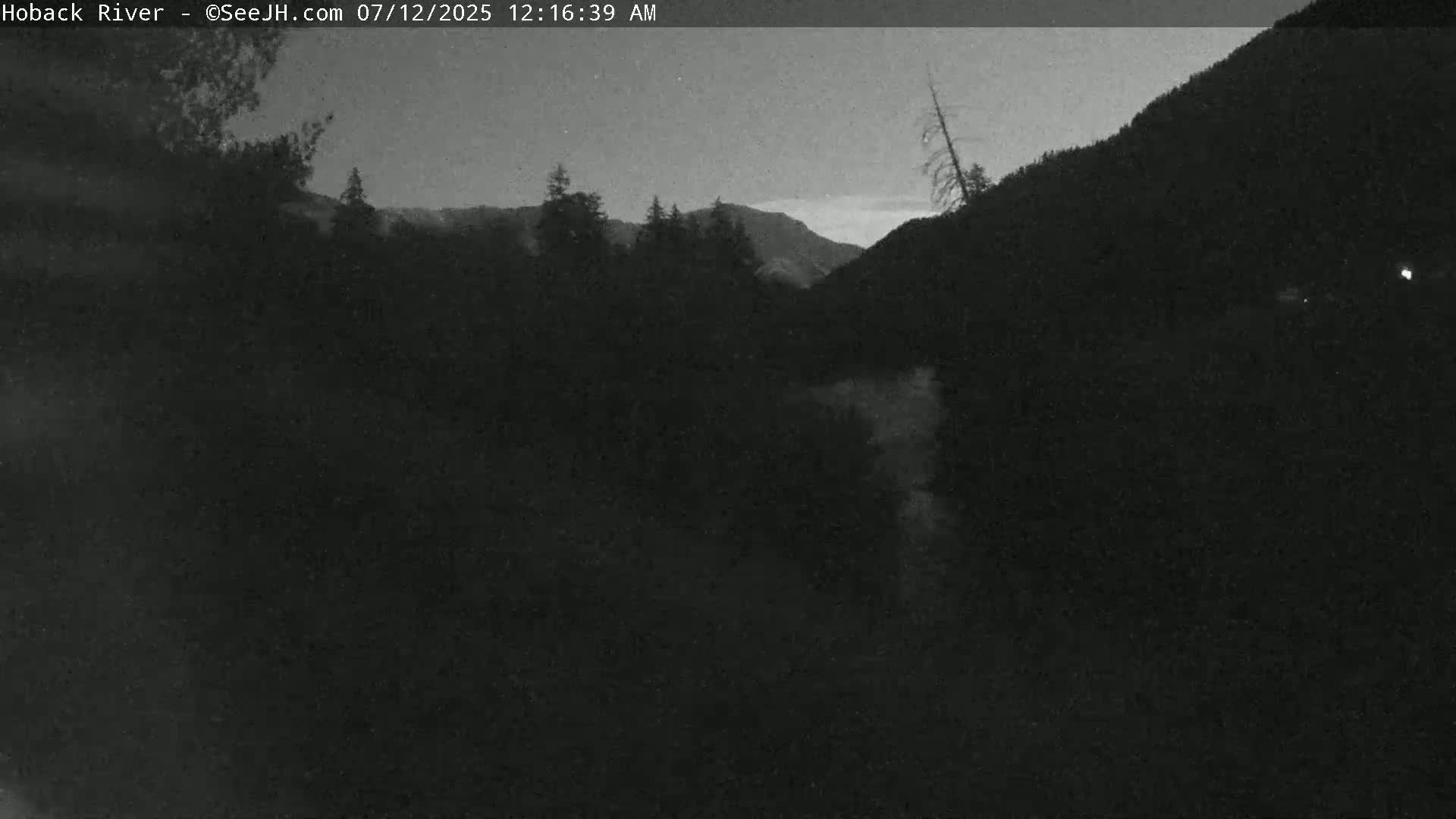 Hoback River  Live Cam  - Hoback, Teton, Wyoming, USA