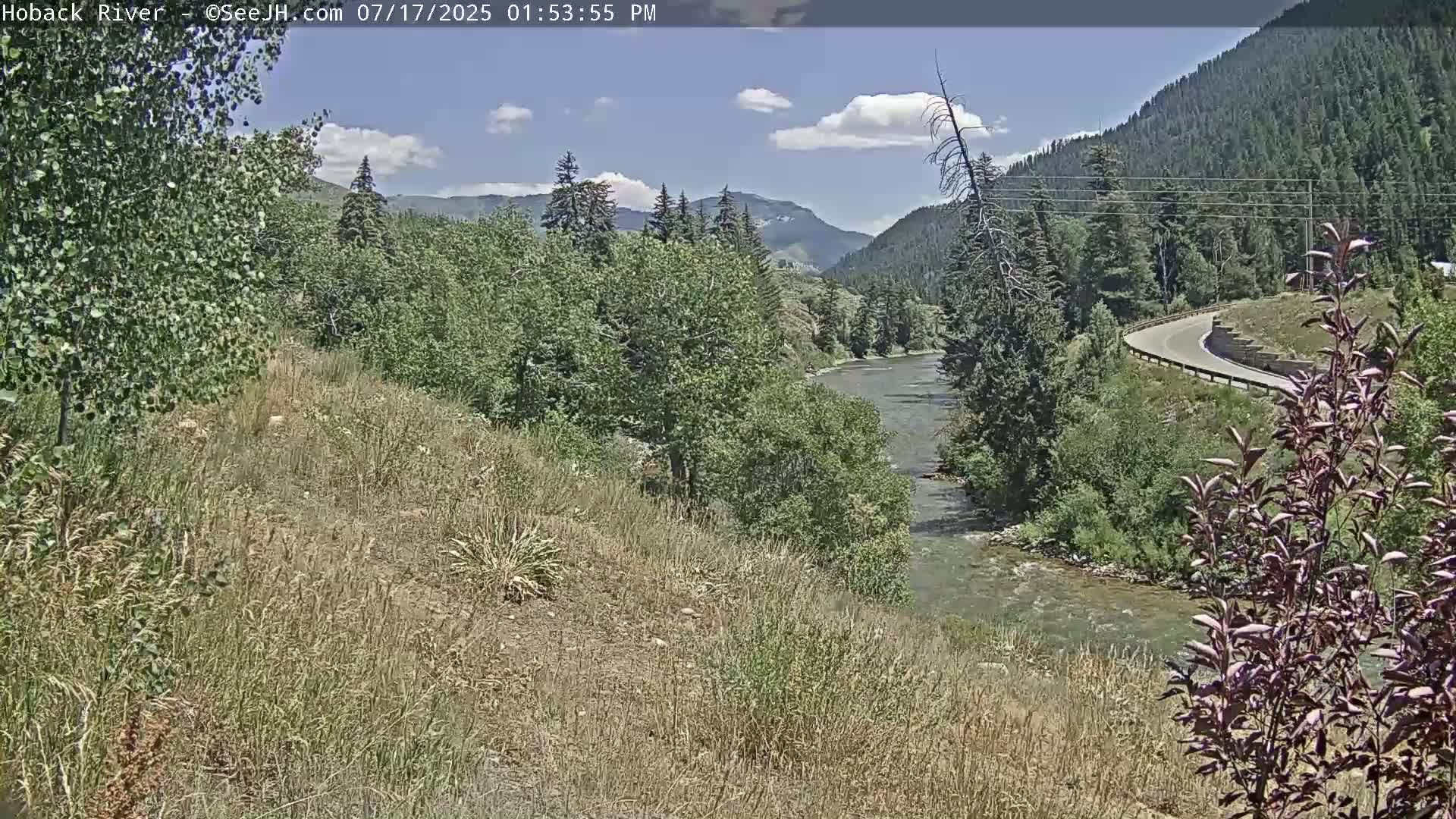 Hoback River  Live Cam  - Hoback, Teton, Wyoming, USA
