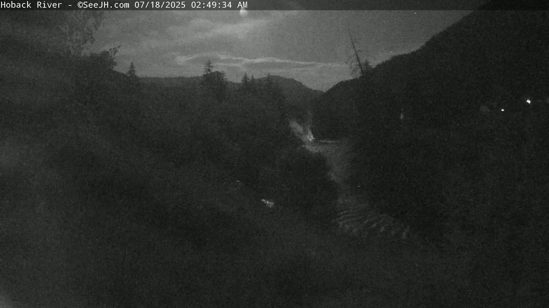 Hoback River  Live Cam  - Hoback, Teton, Wyoming, USA