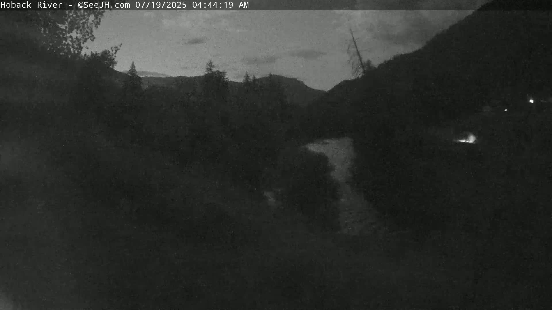 Hoback River  Live Cam  - Hoback, Teton, Wyoming, USA