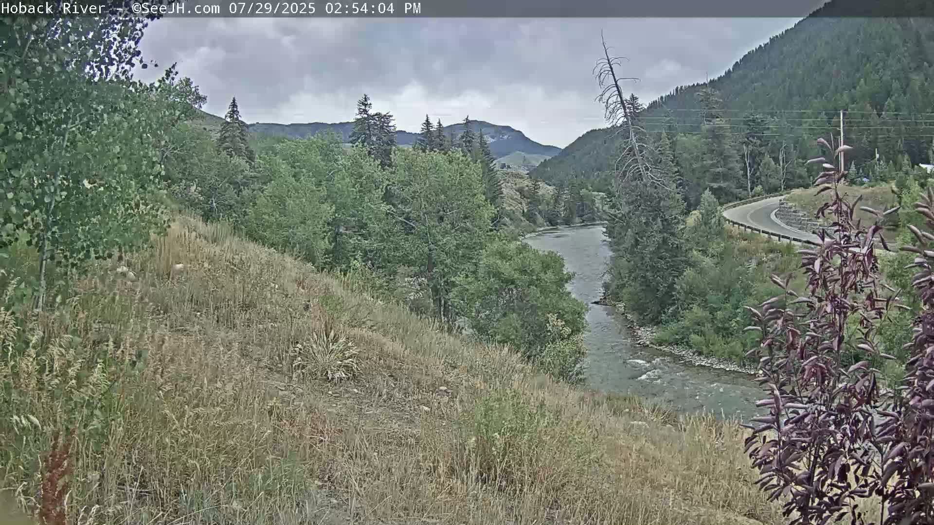 Hoback River  Live Cam  - Hoback, Teton, Wyoming, USA