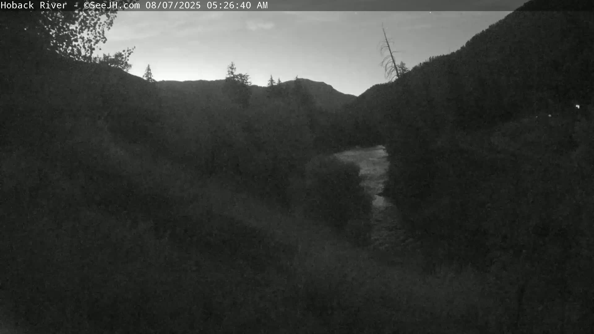Hoback River  Live Cam  - Hoback, Teton, Wyoming, USA