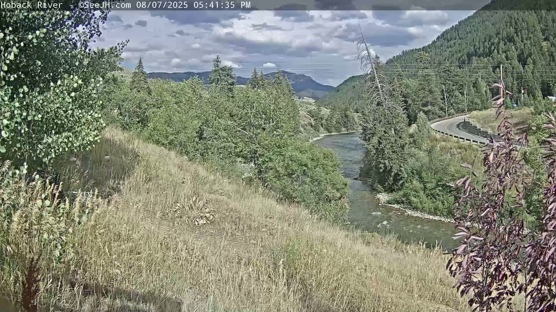 Hoback River  Live Cam  - Hoback, Teton, Wyoming, USA