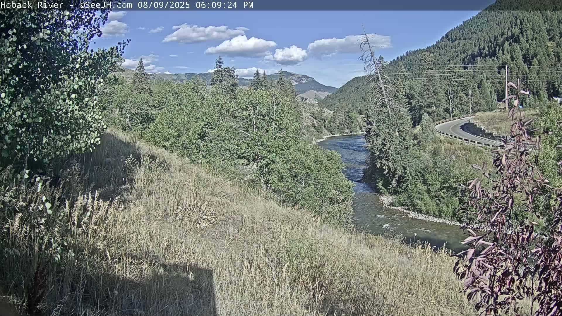 Hoback River  Live Cam  - Hoback, Teton, Wyoming, USA