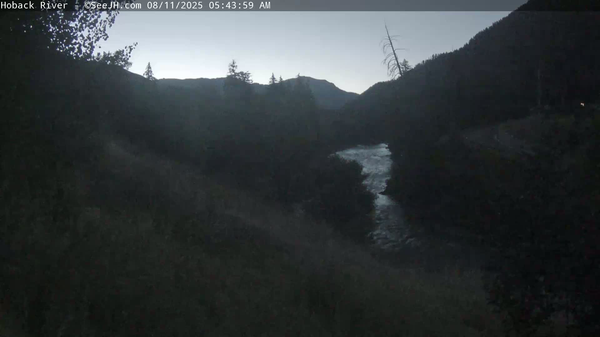 Hoback River  Live Cam  - Hoback, Teton, Wyoming, USA