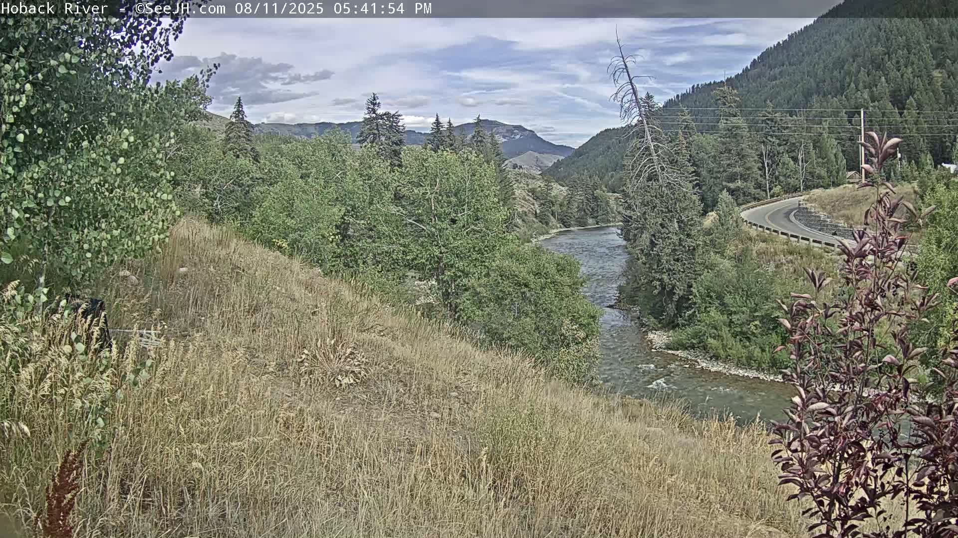 Hoback River  Live Cam  - Hoback, Teton, Wyoming, USA