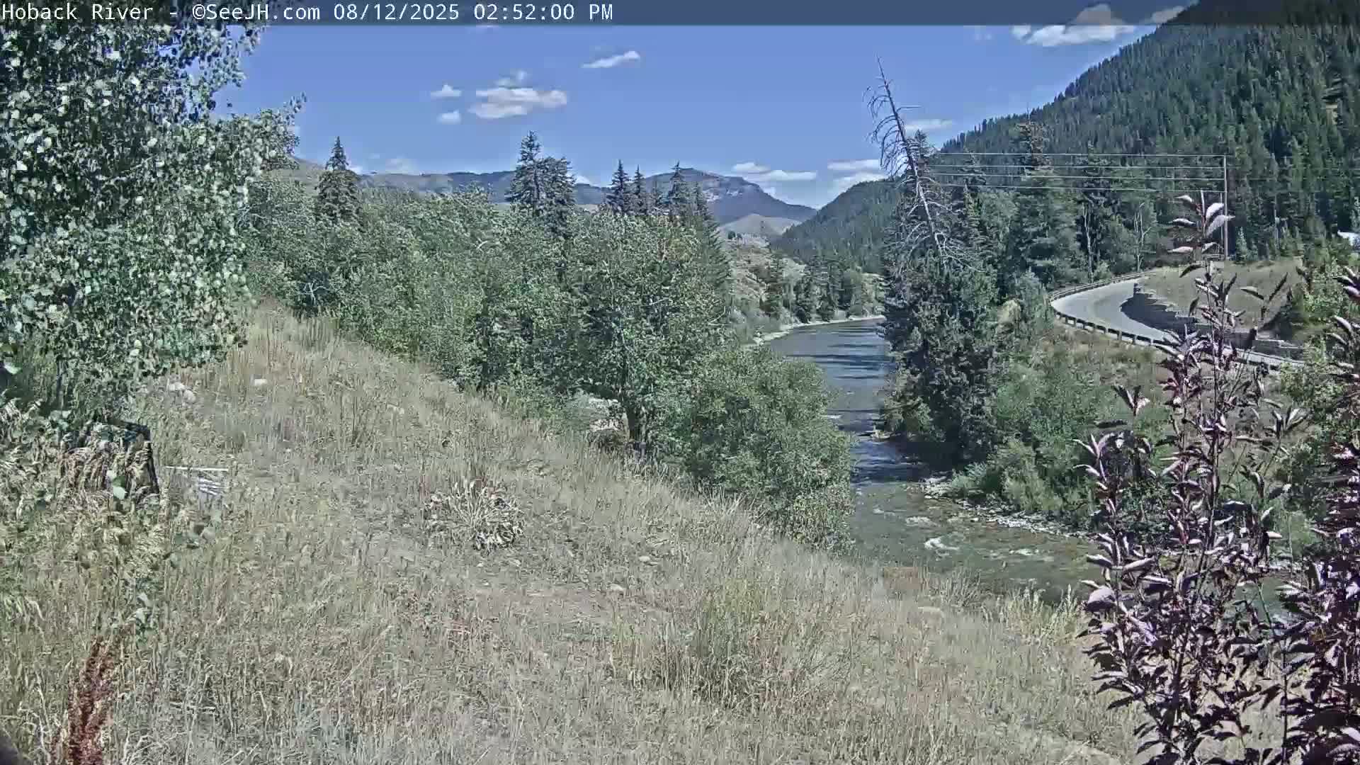 Hoback River  Live Cam  - Hoback, Teton, Wyoming, USA