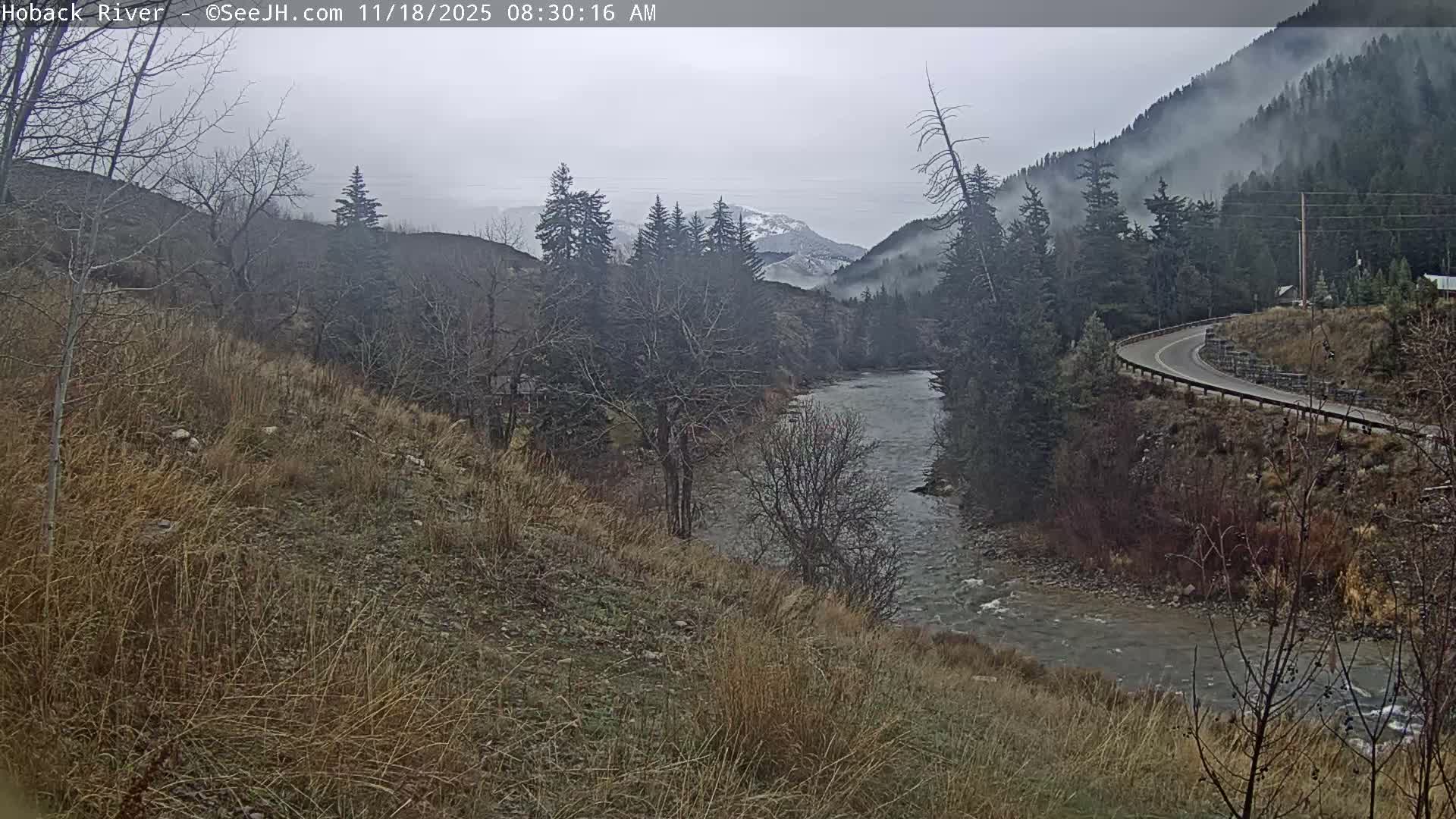 Hoback River  Live Cam  - Hoback, Teton, Wyoming, USA