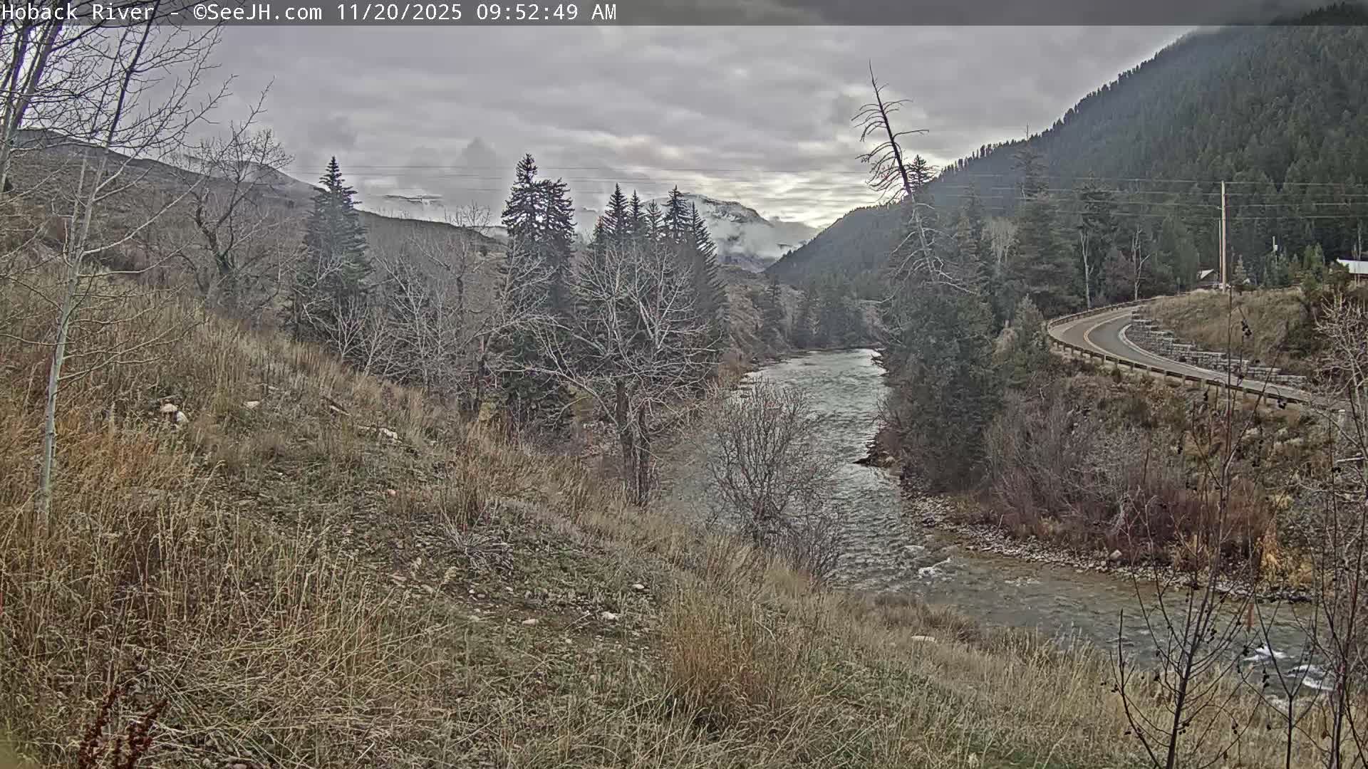 Hoback River  Live Cam  - Hoback, Teton, Wyoming, USA