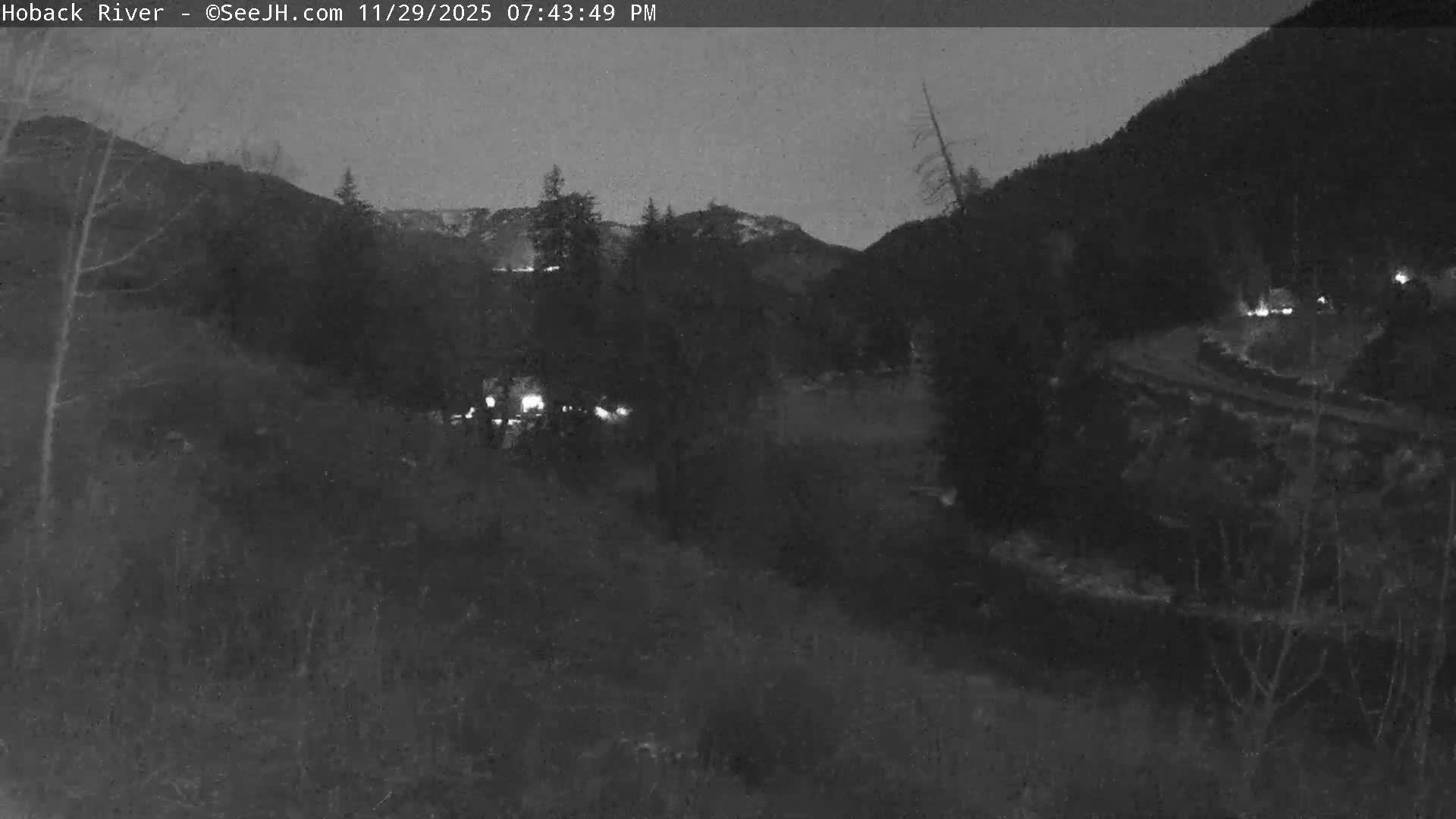 Hoback River  Live Cam  - Hoback, Teton, Wyoming, USA