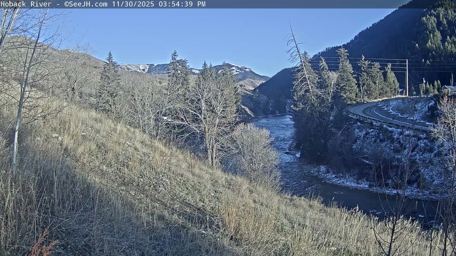 Hoback River  Live Cam  - Hoback, Teton, Wyoming, USA