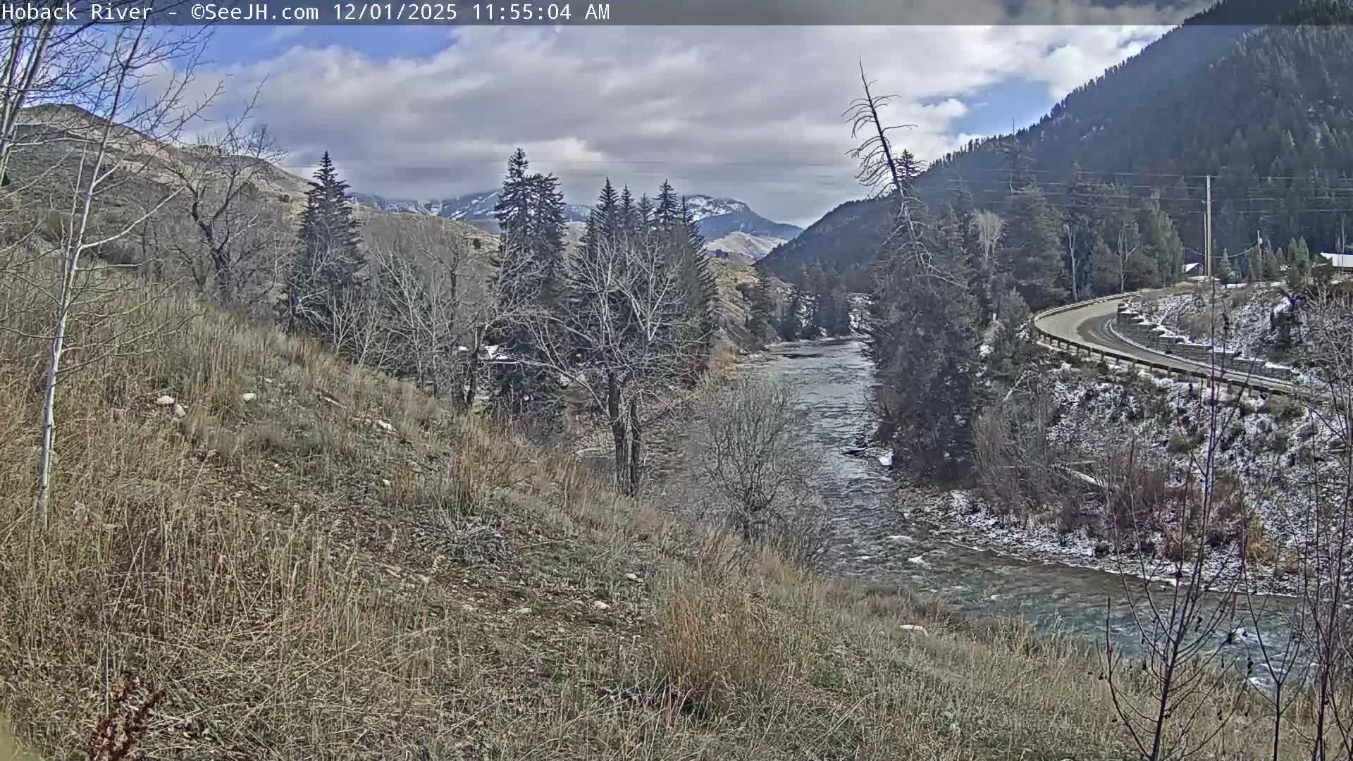 Hoback River  Live Cam  - Hoback, Teton, Wyoming, USA